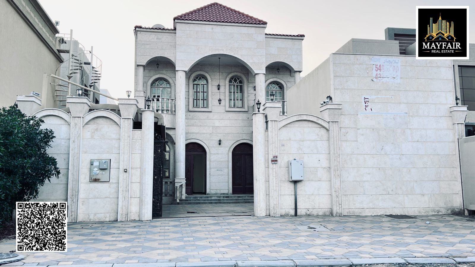 villa in Al Muwaihat 1, Ajman | Two floors and a roof | 8 master bedrooms,
