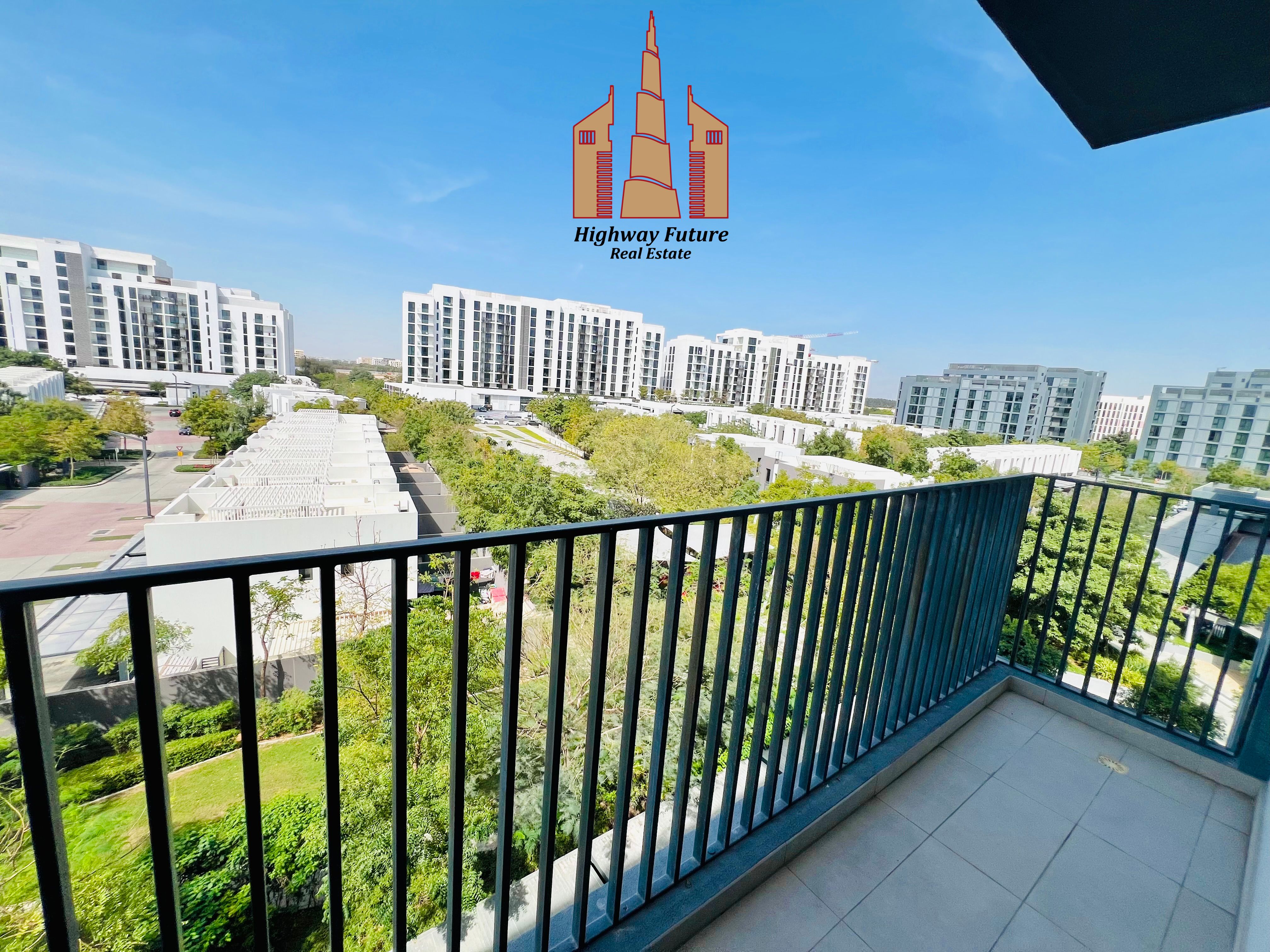 READY TO MOVE-1 BR WITH SEMI CLOSED KITCHEN PLUS BALCONY-RENT 63k IN 1/2CHQS