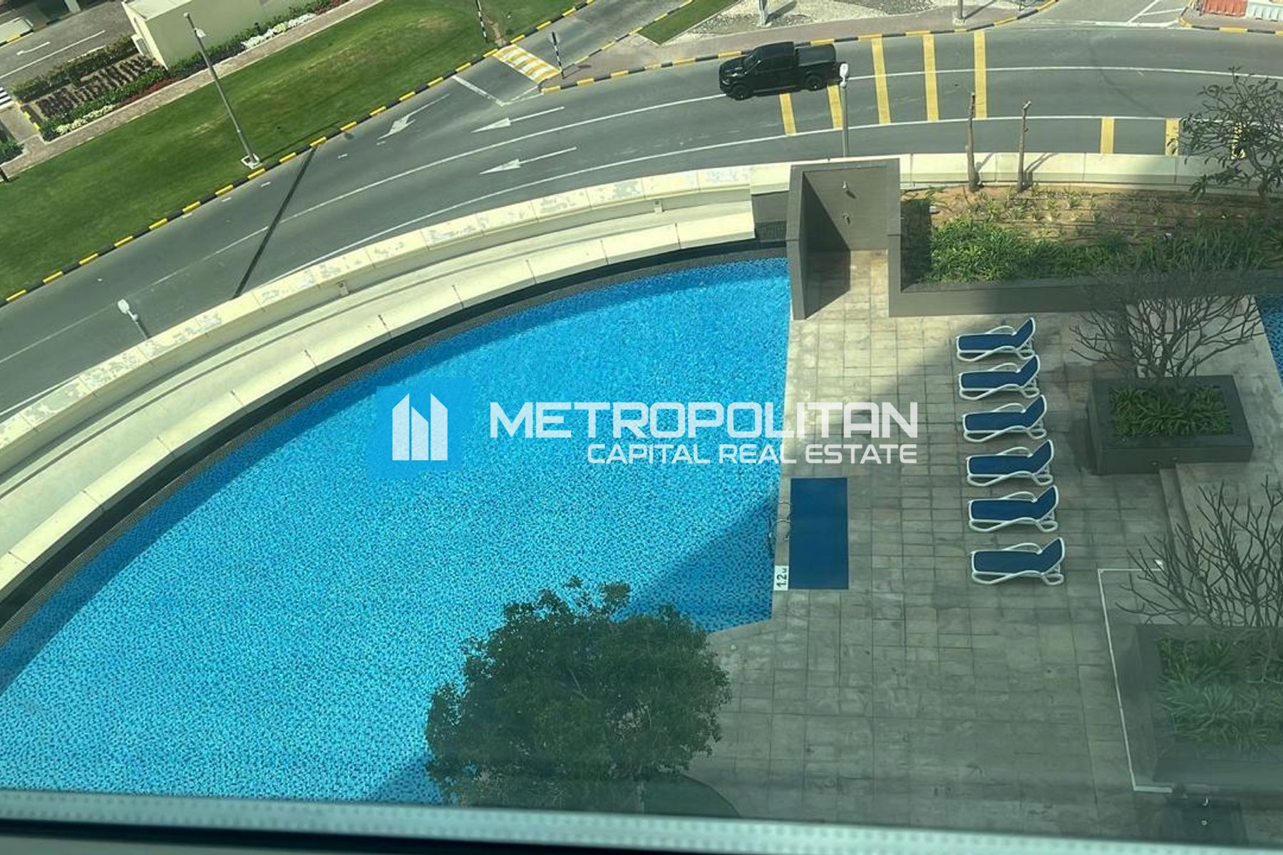 Balcony | Pool And Canal View | Unfurnished