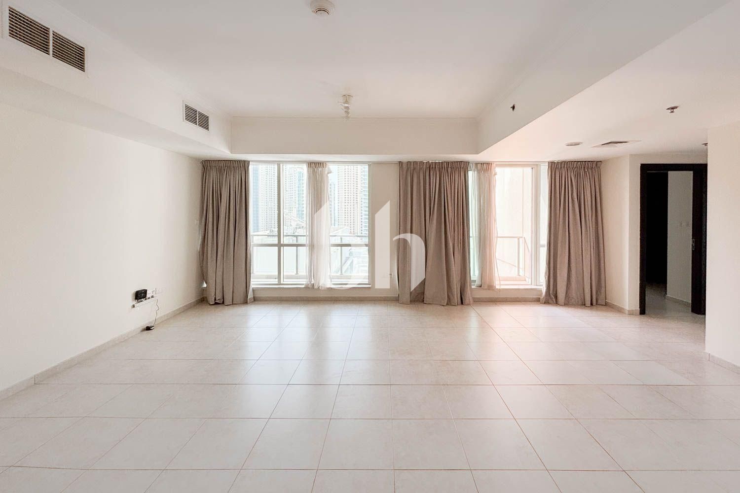Marina View|Unfurnished|Chiller Free|Available