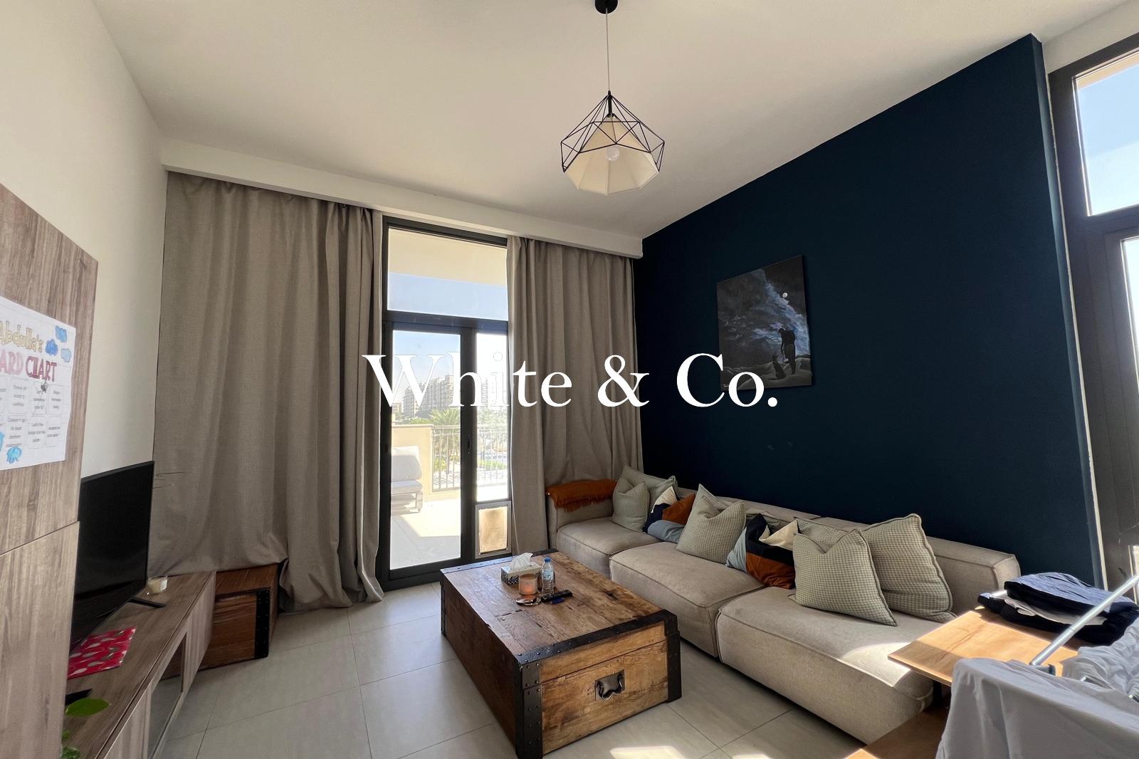 Spacious 1Bed | Huge Terrace |Podium level