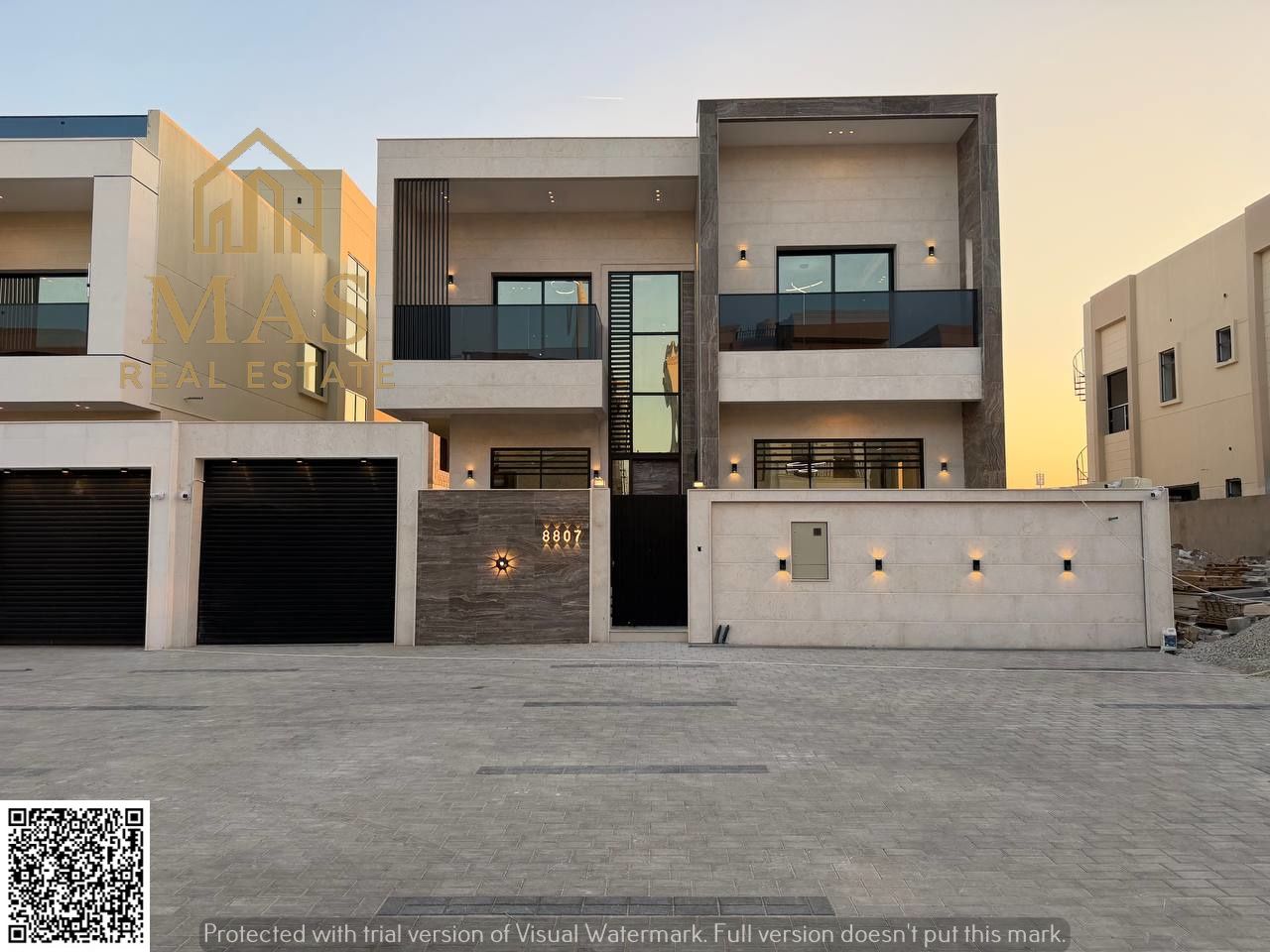 Luxury Modern Stone-Faced Villa for Sale in Al Zahya, Ajman