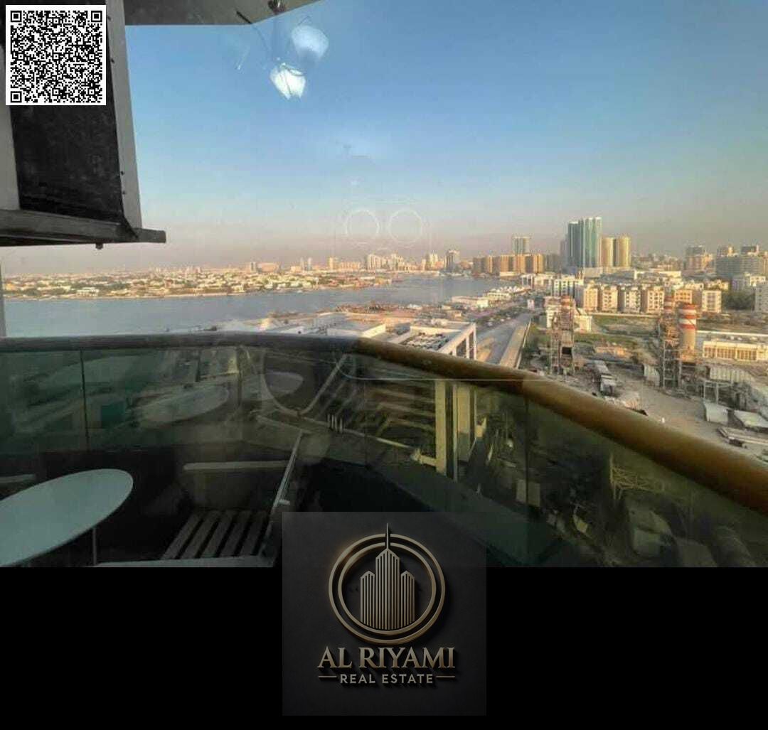 Furnished one-bedroom apartment for rent in Orient Towers with an open view of the creek
