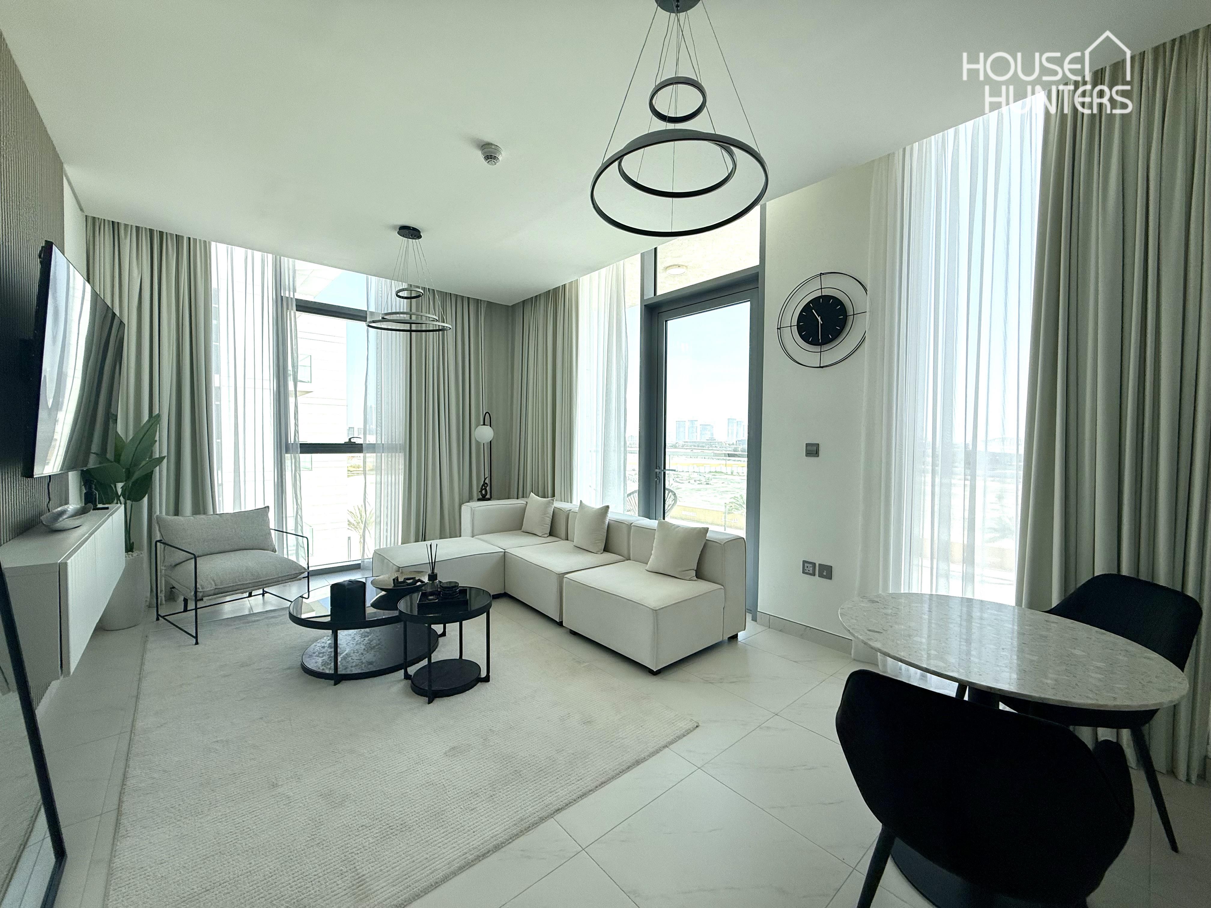 Vacant | Fully Furnished | Crystal Lagoon Views