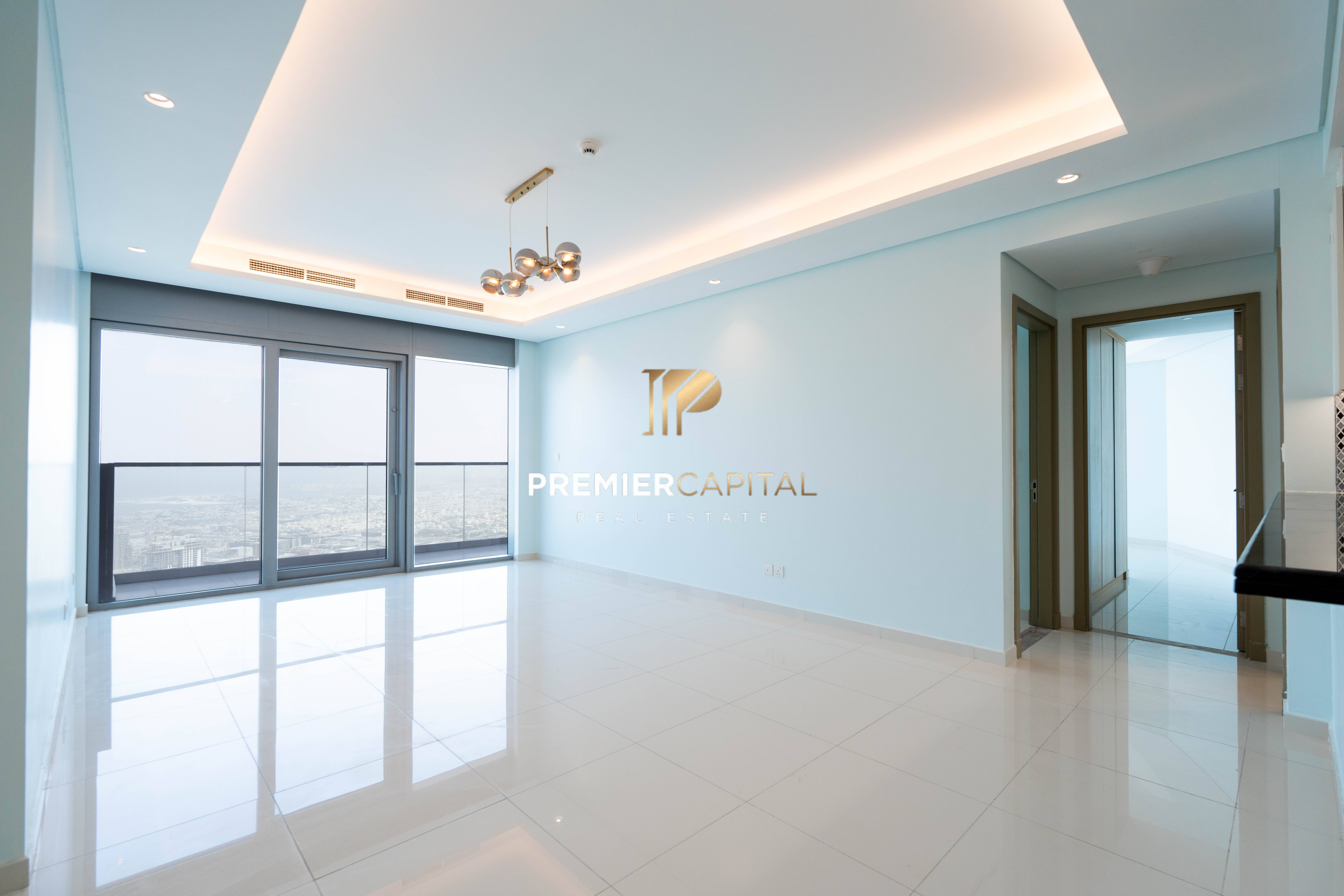3BR HIgh Floor | Burj Khalifa Partial View | Prime Location