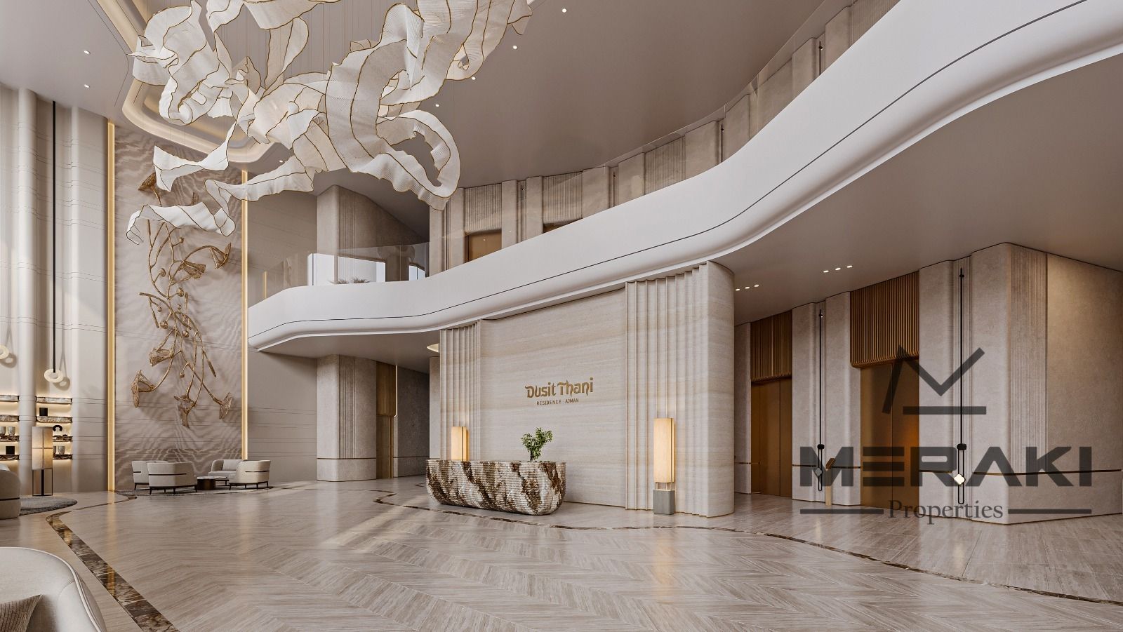 Largest 2BR 3 Bath with Panoramic Sea Views Dusit Thani.