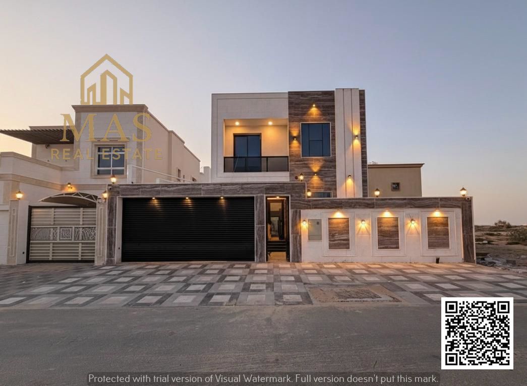 For sale: A luxurious modern villa - large yard - Price includes registration fees.
