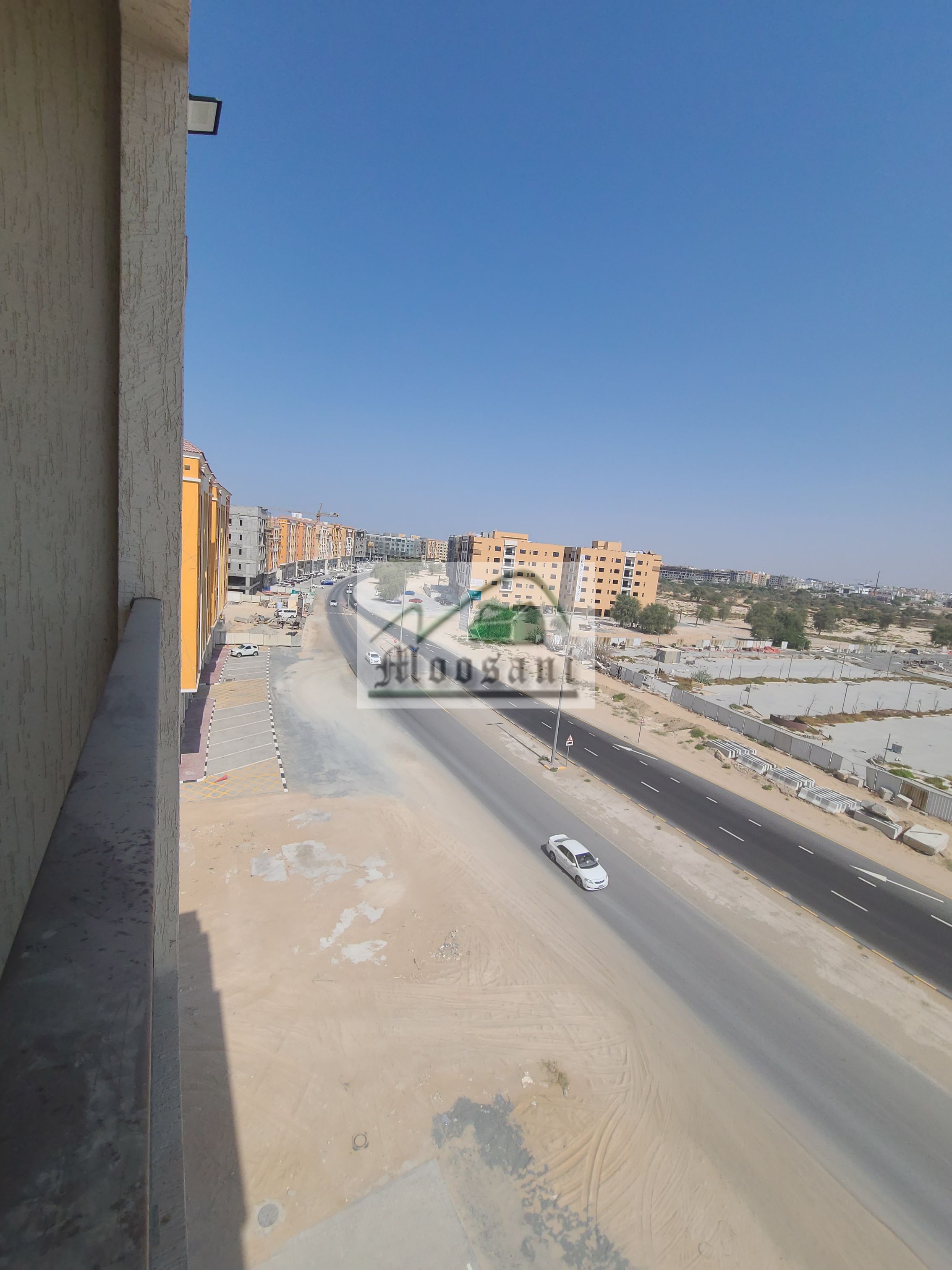 BIG Size brand new building 2 B/R hall with 3 Washrooms With Parking located near to all Big Schools and Universities of Ajman with Easy access to Dxb