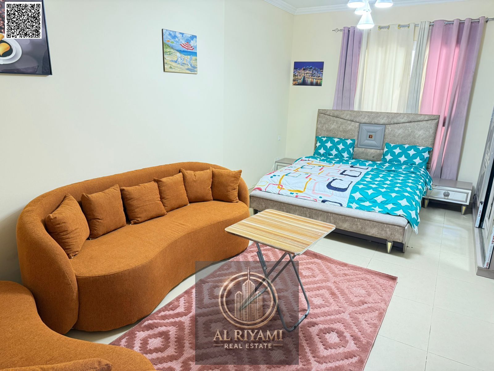 VIP Furnished Studio Monthly Rent Yasmeen Towers