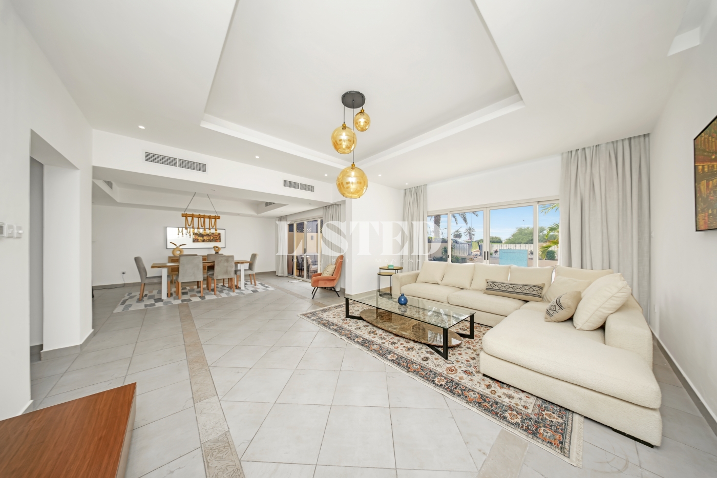 Beautifully Furnished 3BHK | Private Pool | Golf Course View