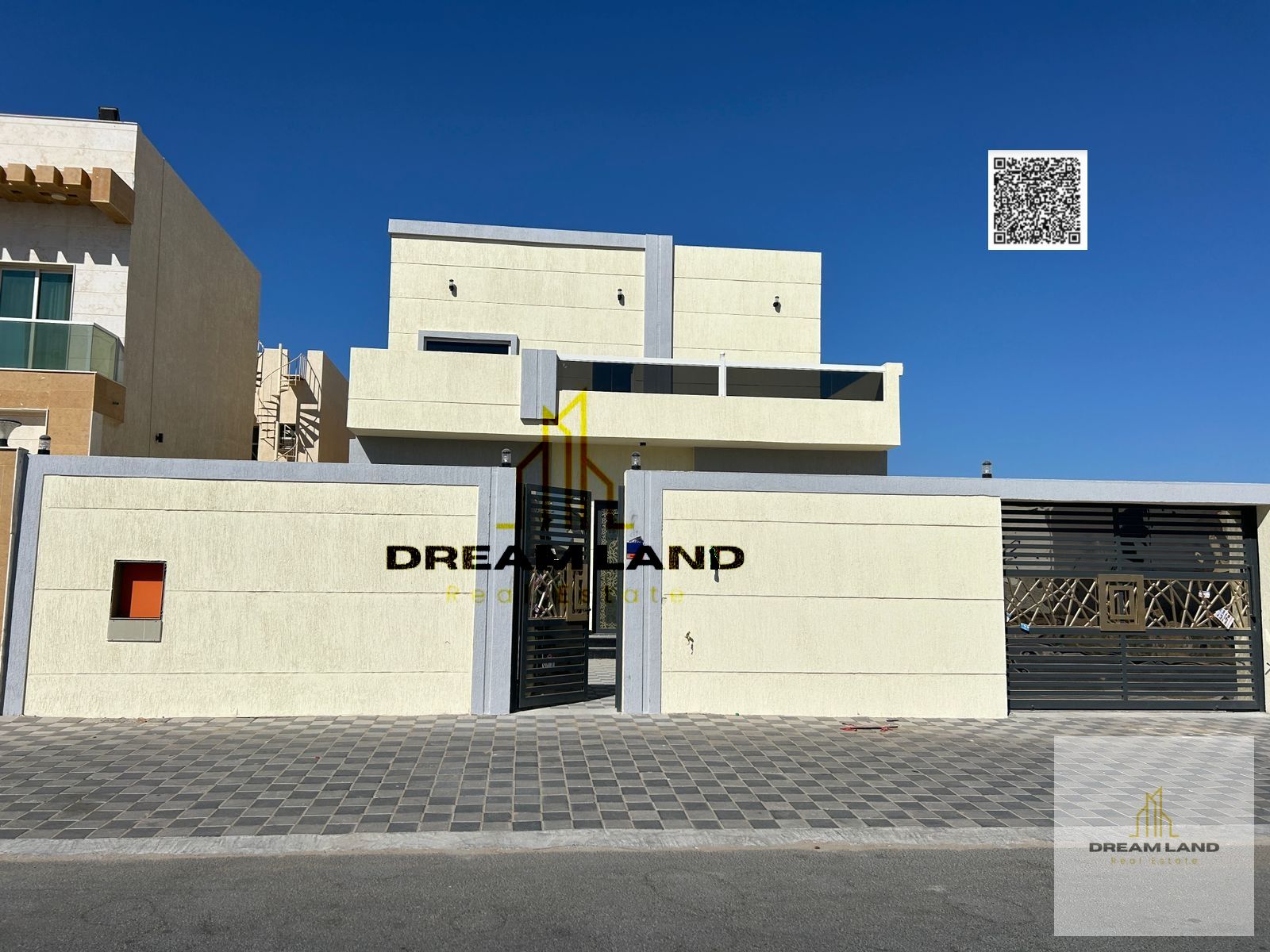Including registration fees, Amazing villa, consists of 3 master bedrooms with built in wardrobes, now for sale in upscale area,