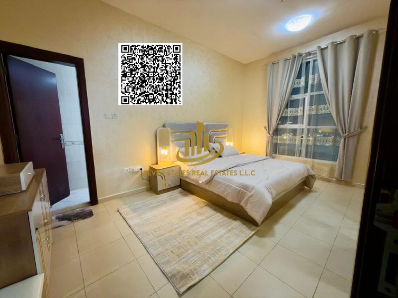 Furnished Apartment for Monthly Rent | First Occupancy | Open View – City Towers, Ajman. - A prime opportunity for monthly rent in one of Ajman