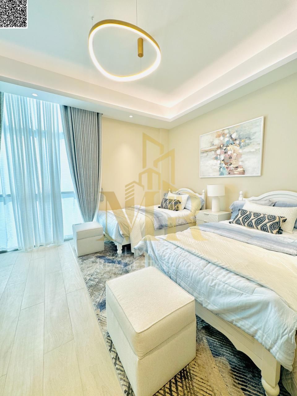 Two-bedroom apartment for sale on the Corniche with a distinctive view and exceptional location, modern design and high-end finishes, with a convenien