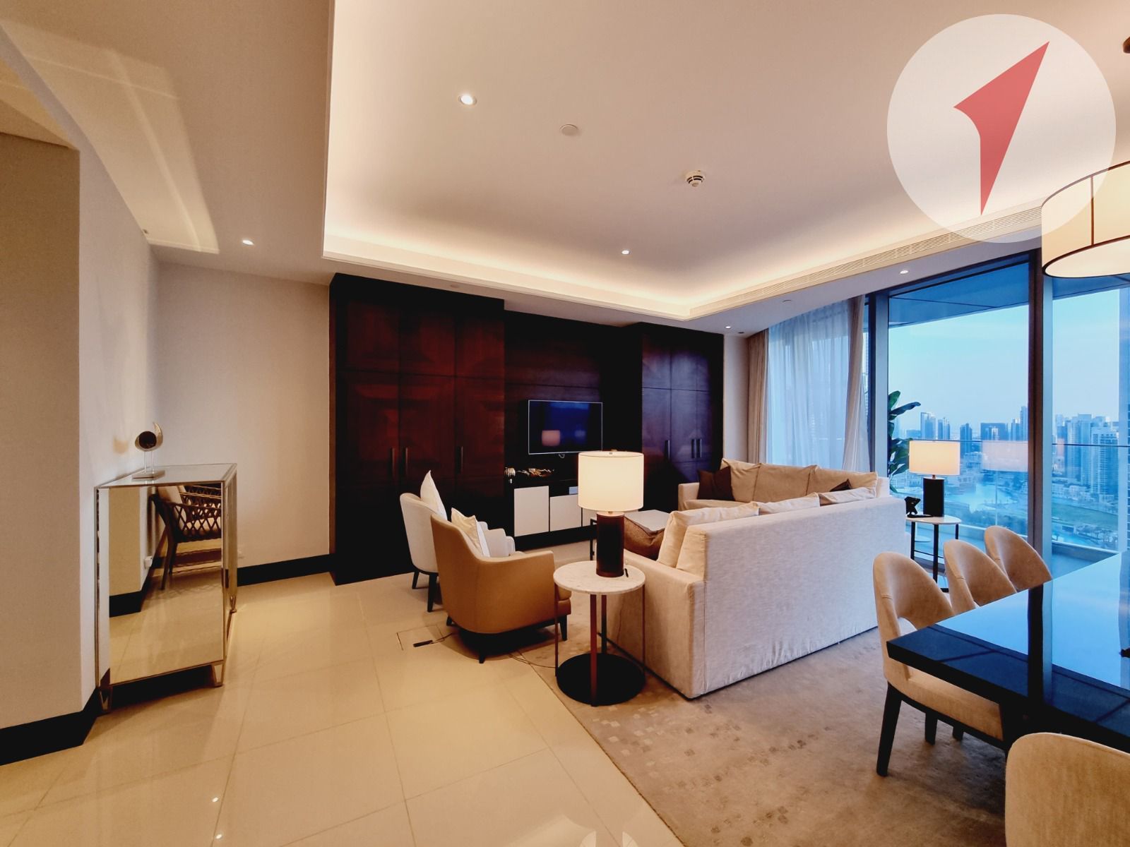 High Floor | Panoramic Downtown Views | Address Sky View