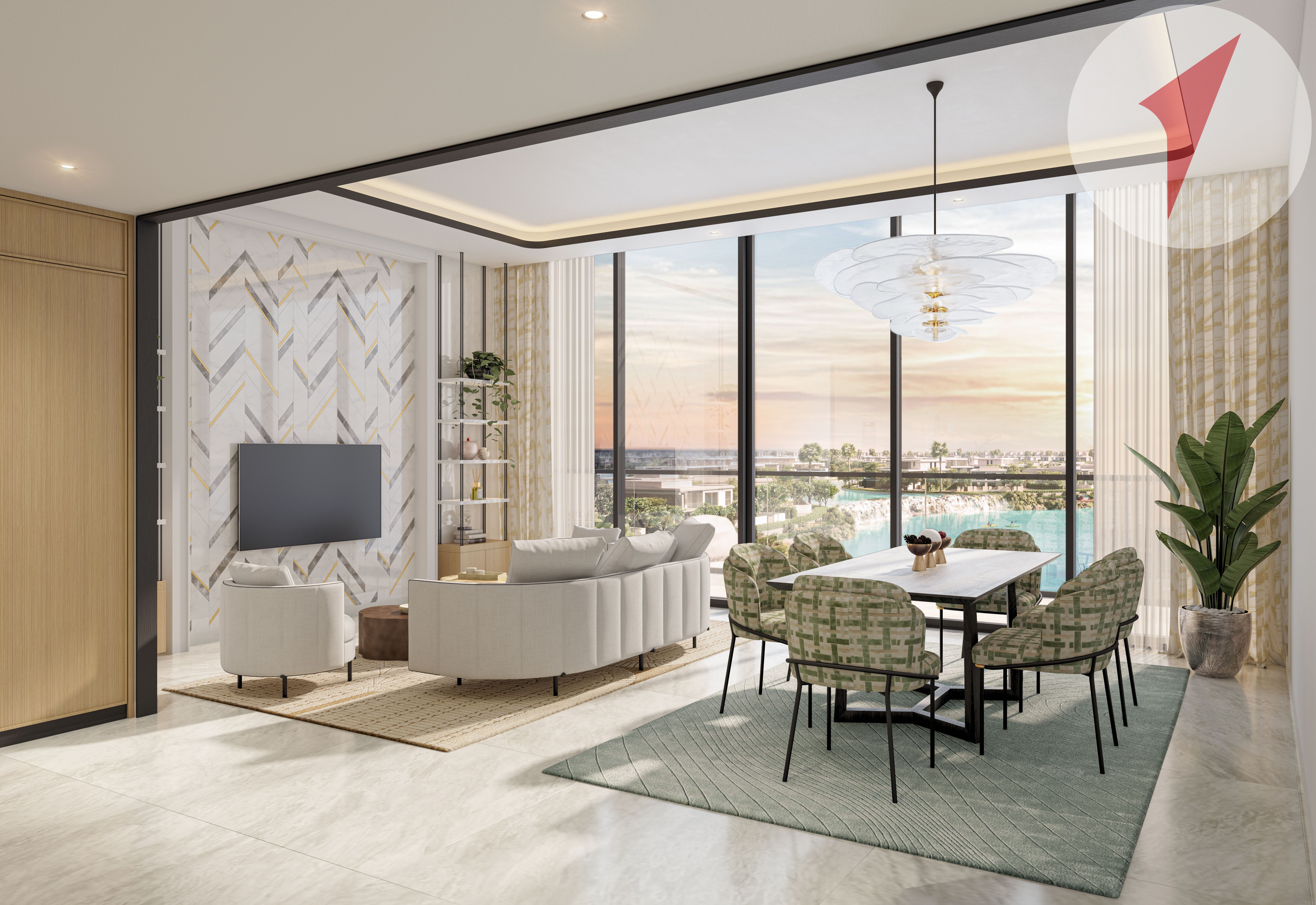 Spacious 1BR Apartment l Waterfront Living