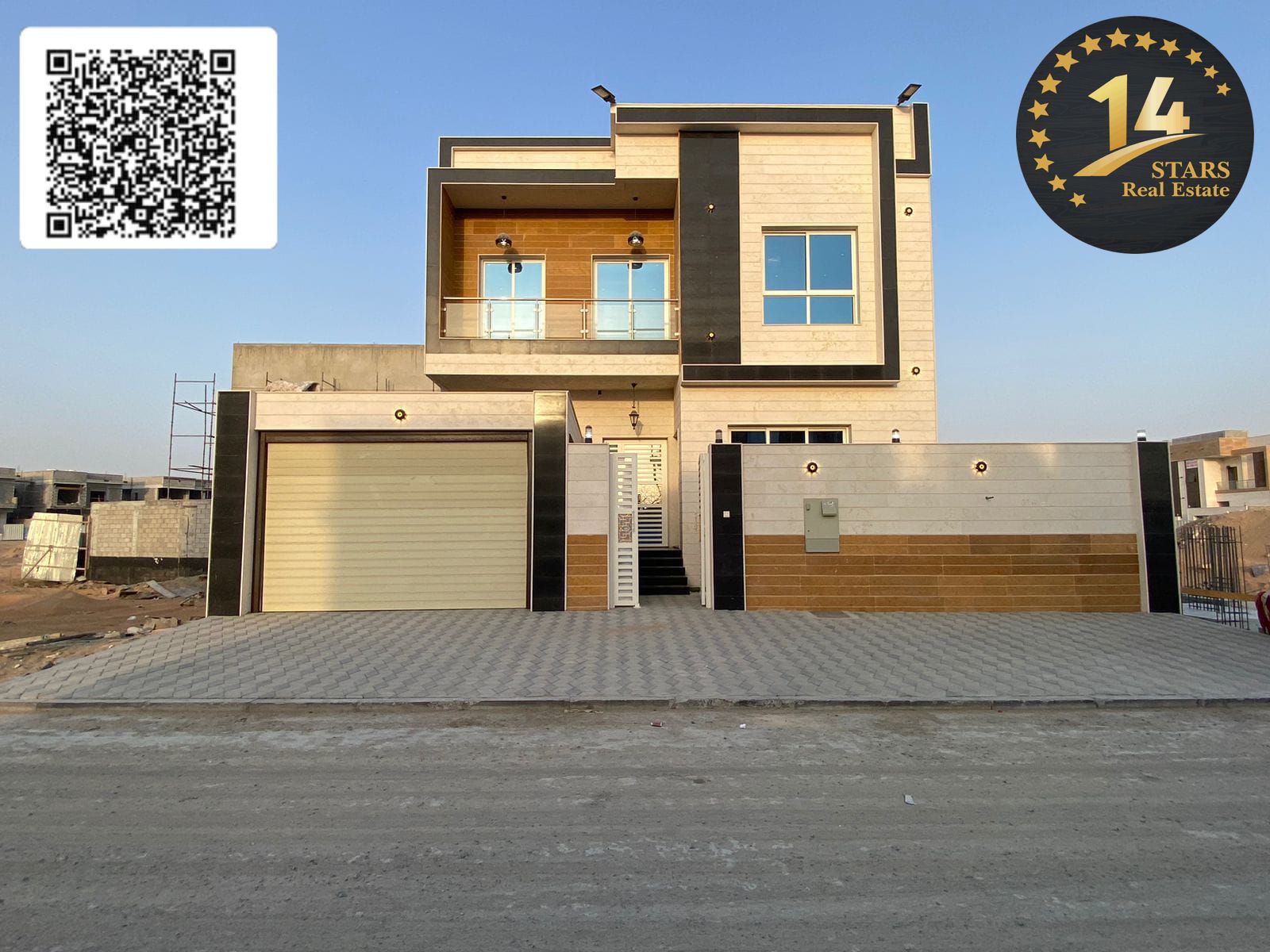 Stand alone 5 master bedroom villa is available for rent in al yasmeen ajman