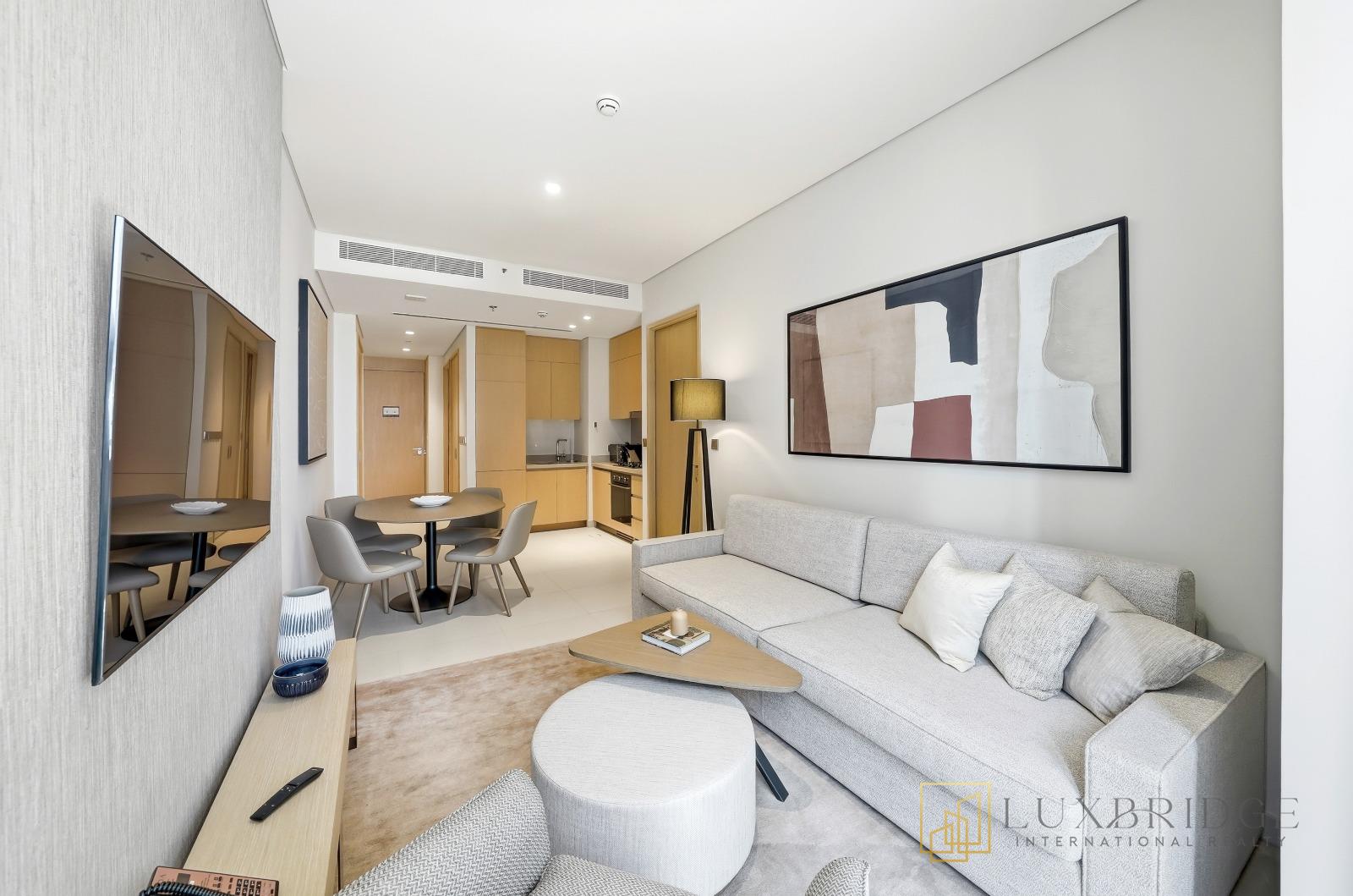 Serviced 1 Bed | High Floor | bills included