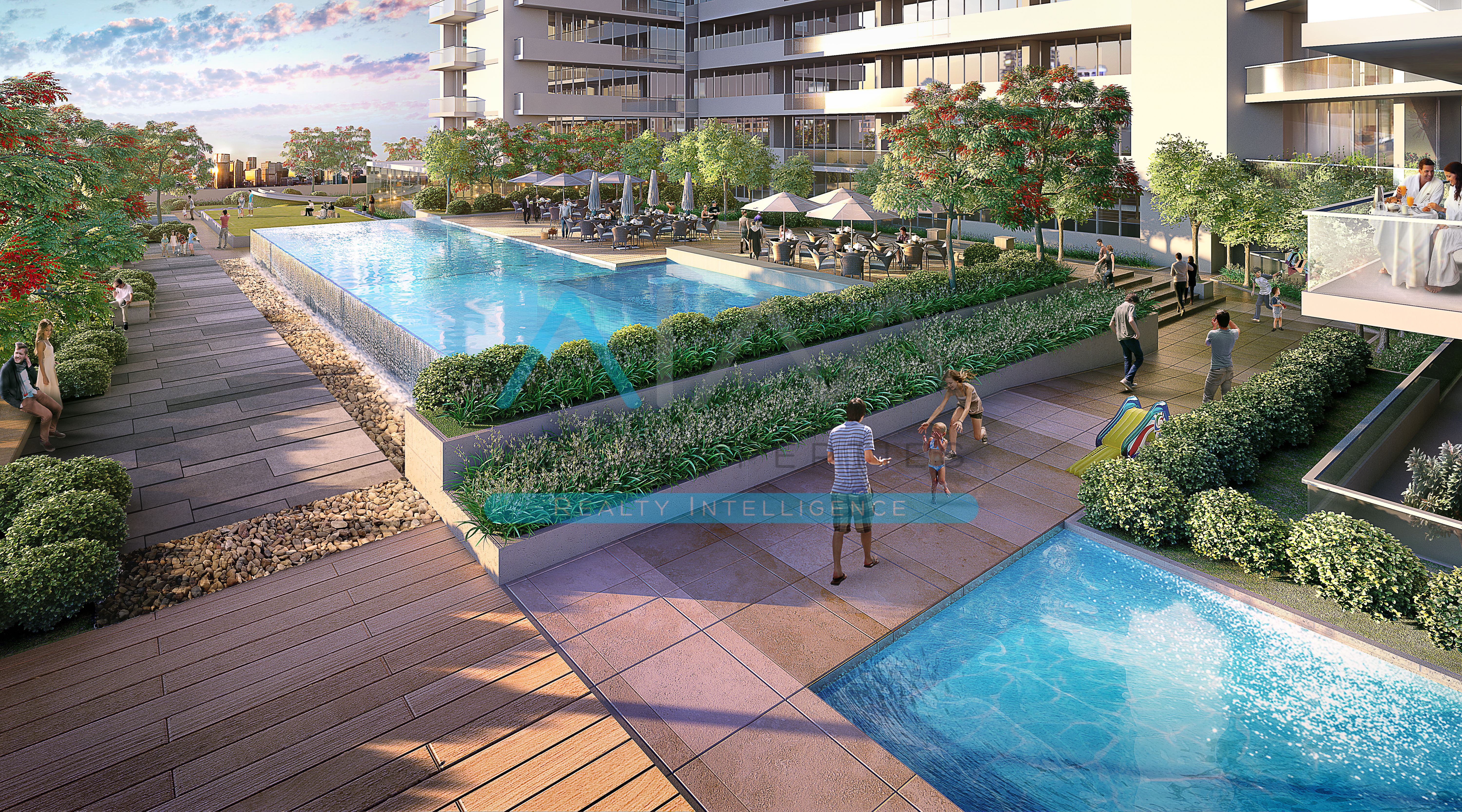 NEAT CLEAN ONE BEDROOM POOL COMMUNITY VIEW HIGH FLOOR ZADA TOWER FOR RENT