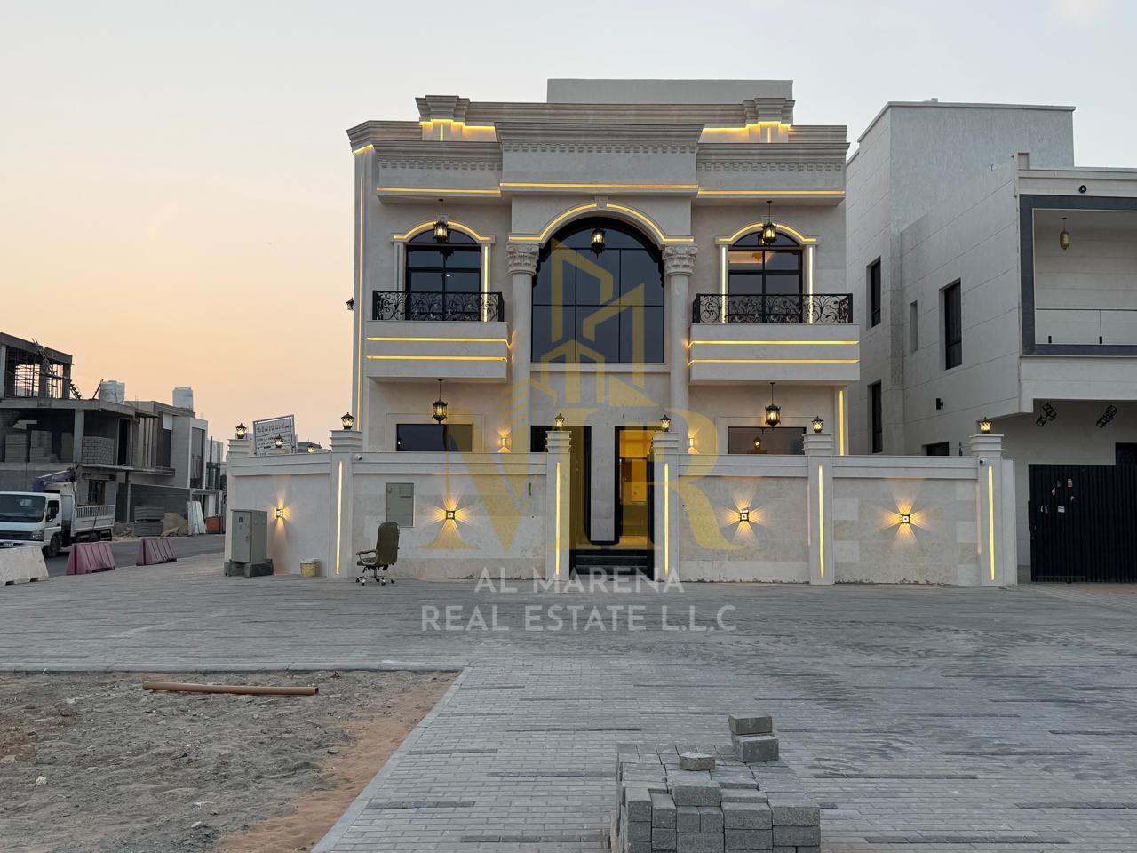 Luxury Corner Villa for Sale in Al Hiliu 2 | 5 Master Bedrooms | Large Yard | Two Floors | 4000 Sqft Built-up | Freehold Included