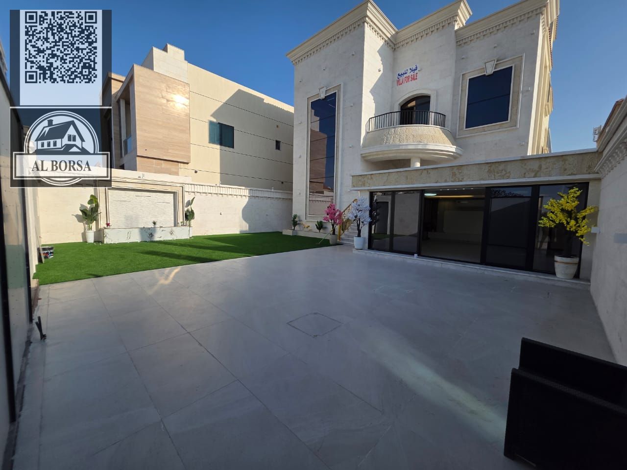 Villa for sale – First occupancy in Al Muwaihat area (Residential/Commercial)