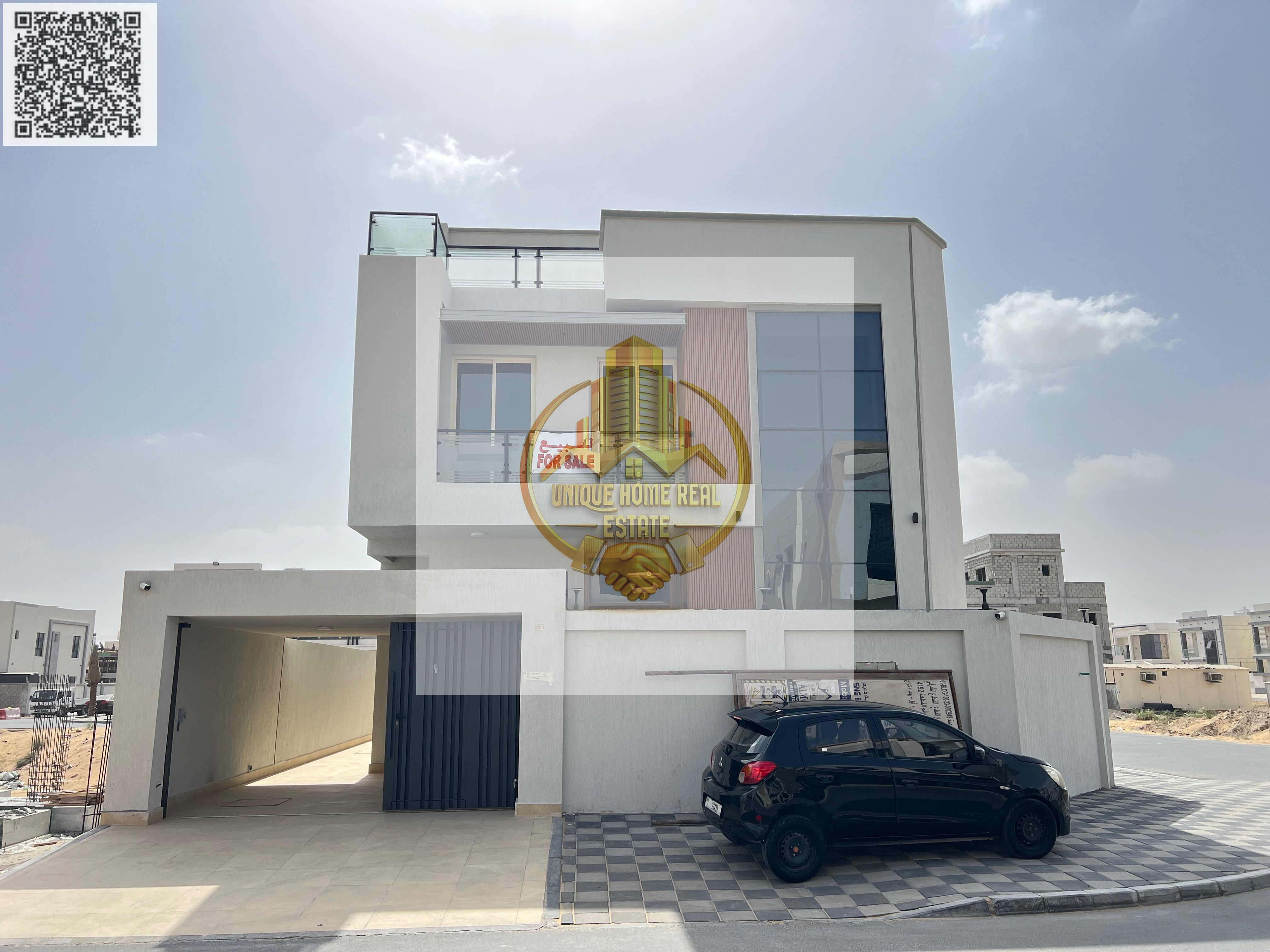 Affordable 6 Bedroom Corner Villa For Sale | Very Luxury Finishing | Built in Wardrobe
