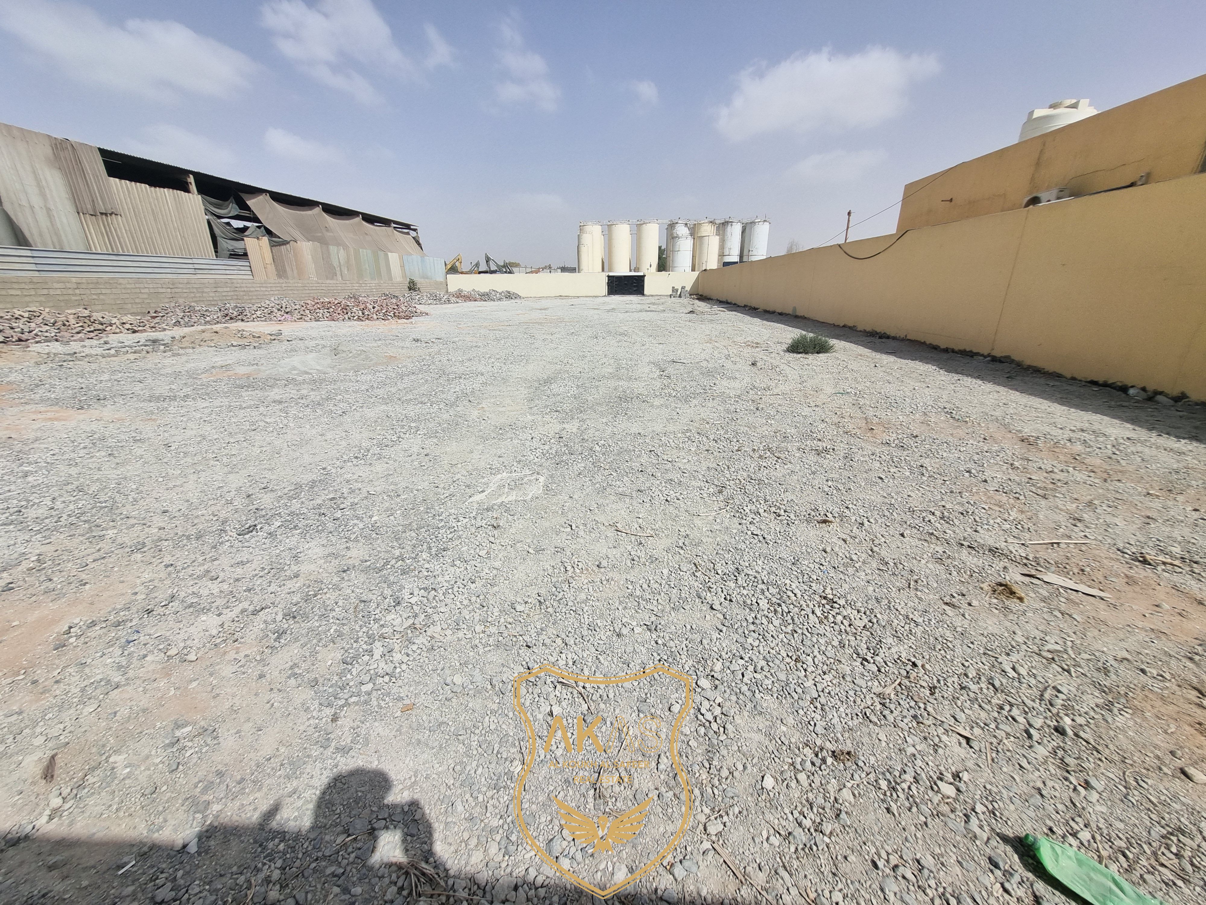 Prime Roadside Open Yard for Rent | Sajaa Industrial Area, Sharjah