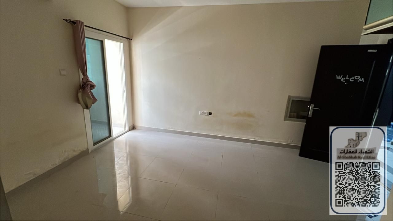 Annual Rental Advertisement Studio for annual rent in Al Hamidiya – Ajman With balcony Semi-separate kitchen Good size and clean finishing Annual rent
