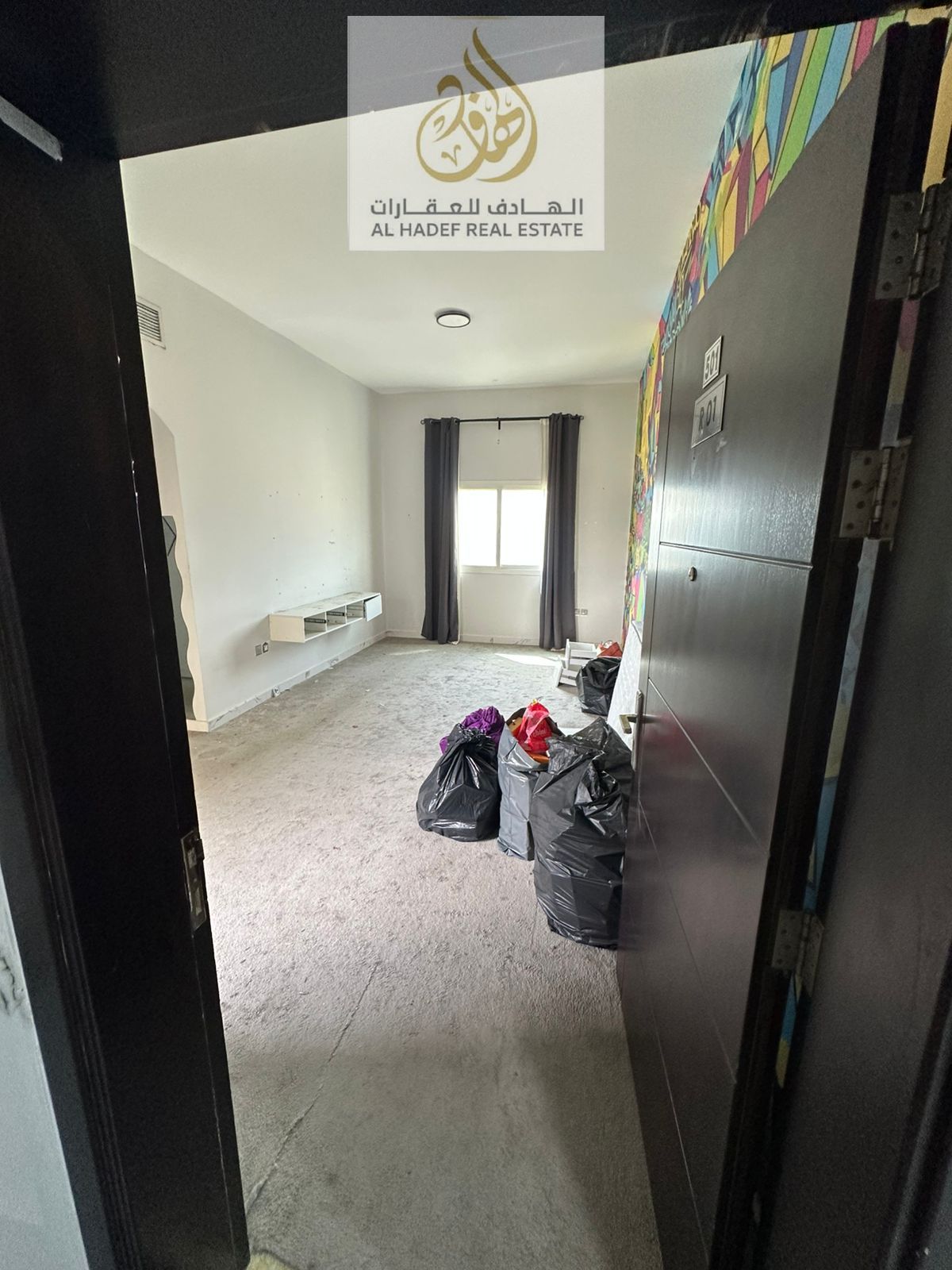 reat opportunity to live in a quiet and well-serviced area Available 1 Bedroom apartment with a private rooftop terrace, located in Al Jurf 2, clos