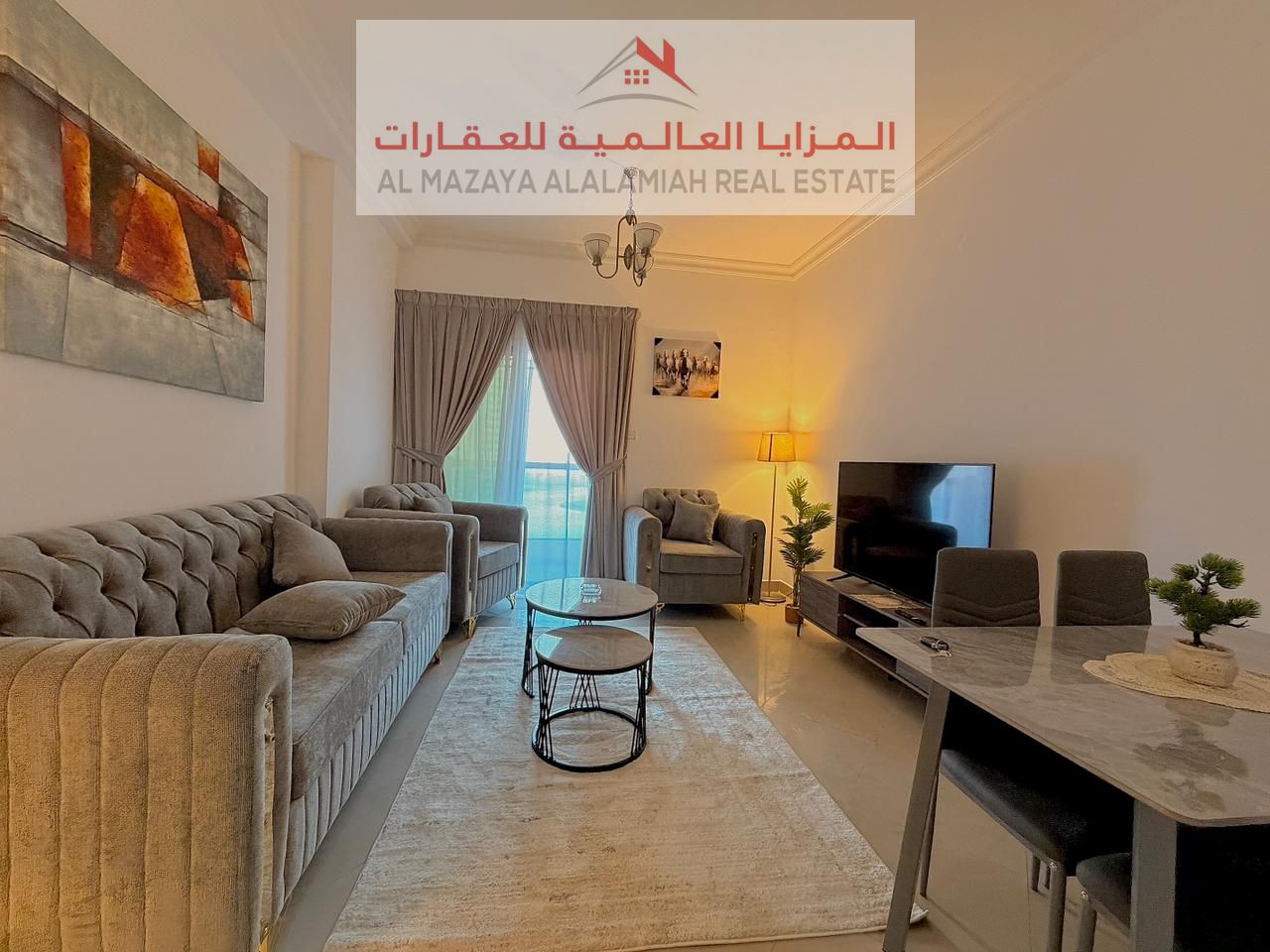 New Luxury Furnished, 2 Bedrooms apartment - Al Taawun, Sharjah - WIFI - Monthly rent