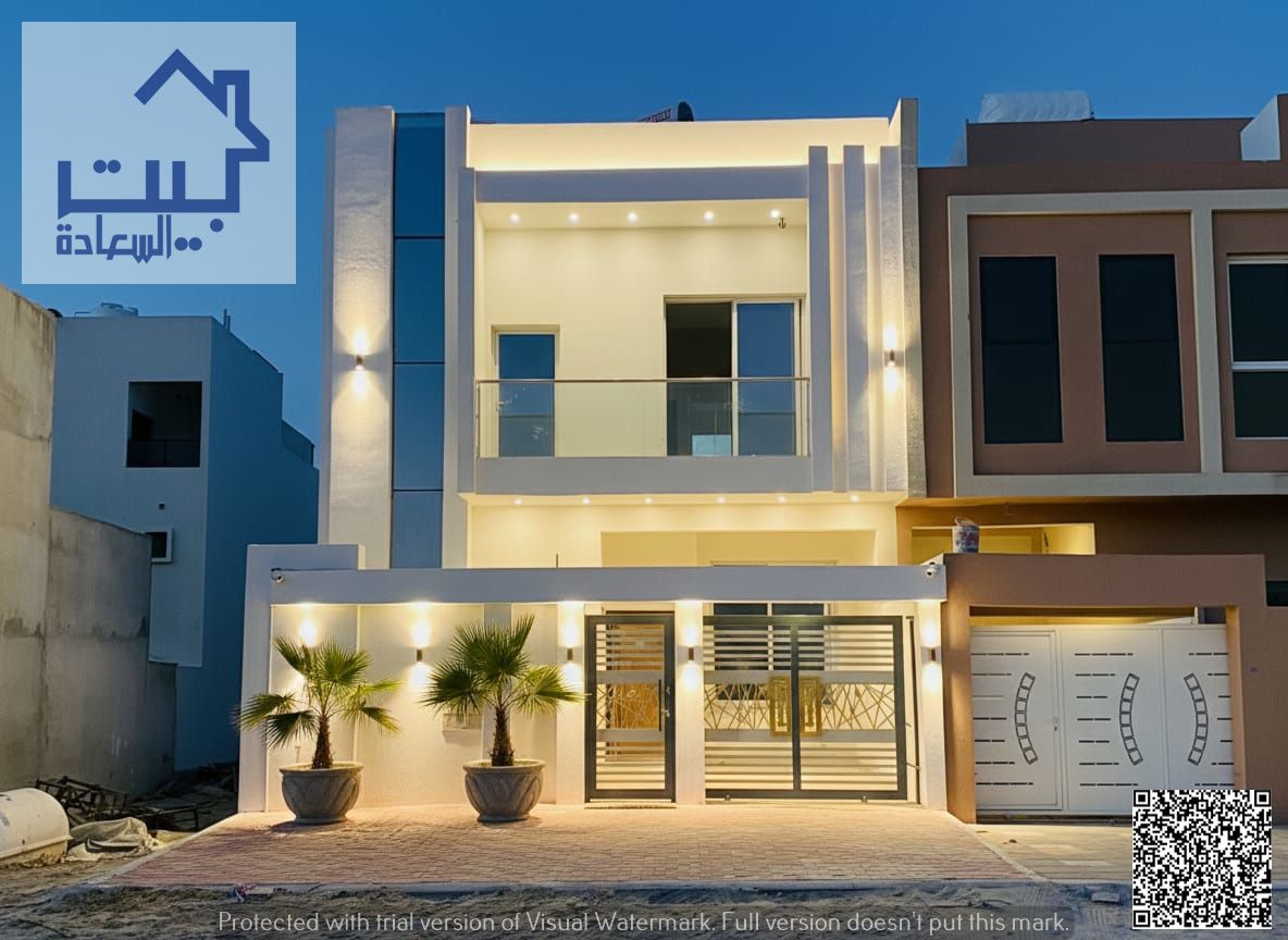 For sale: Townhouse in Al Zahya, Ajman (2 floors + roof). Prime location near Sheikh Mohammed bin Zayed Road. Freehold, competitive price, negotiable.