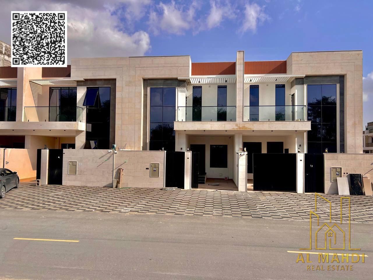 Villa for sale in Al Yasmin area, ready to move in, with water, electricity, and air conditioning - Freehold for all nationalities