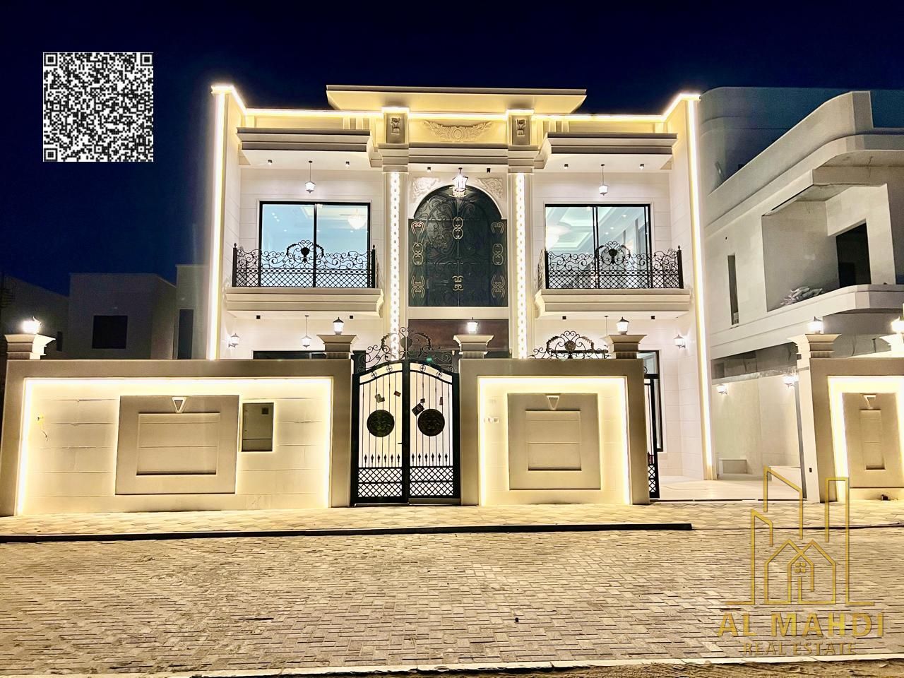 Classic two-story villa with the ac
