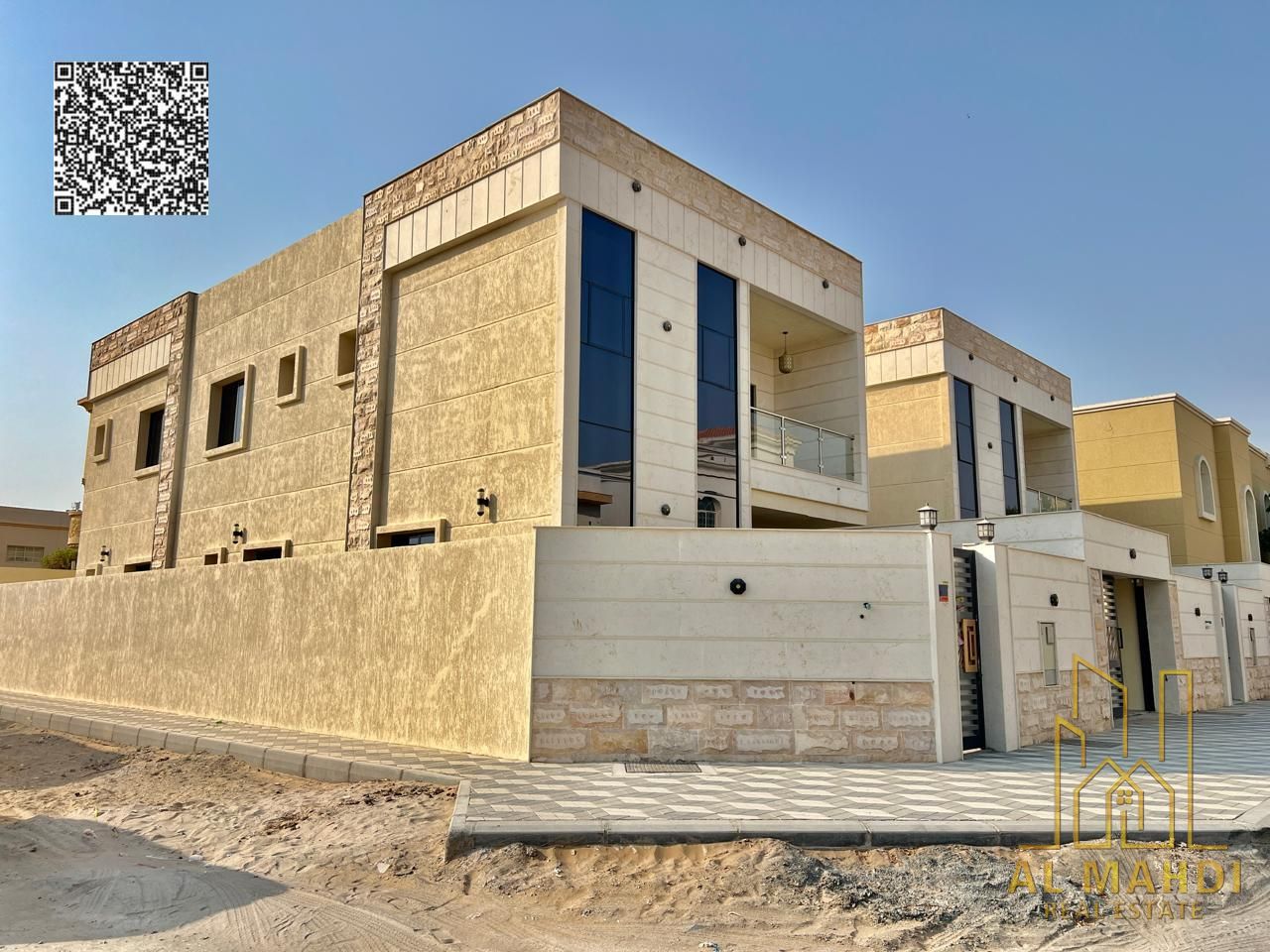 Excellent corner villa stone facing residential