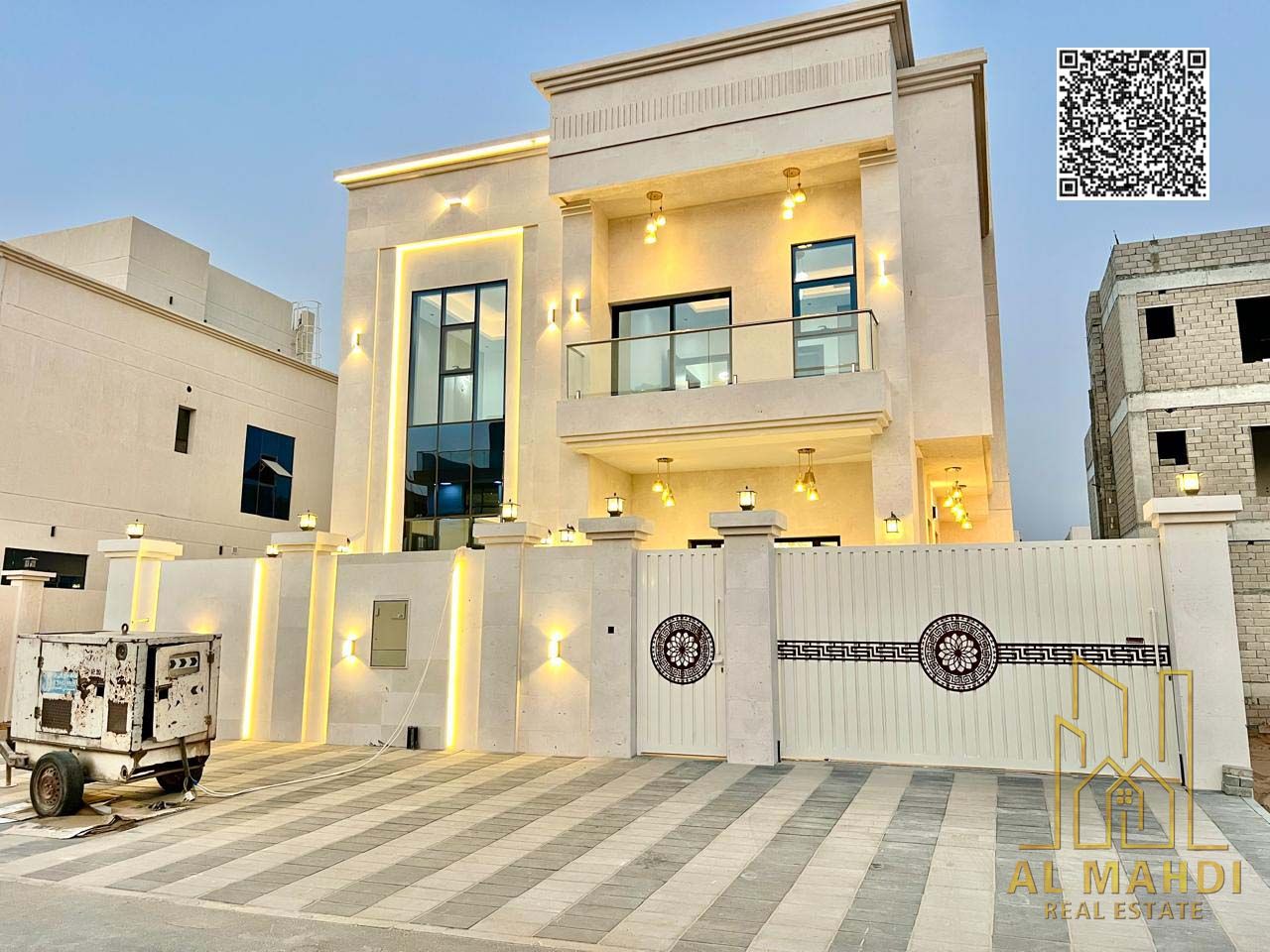 Own a Classic 6Bedroom Villa in Al Helio, Ajman – Registration, Freehold & AC Included, Mortgage from AED 5,000 per month