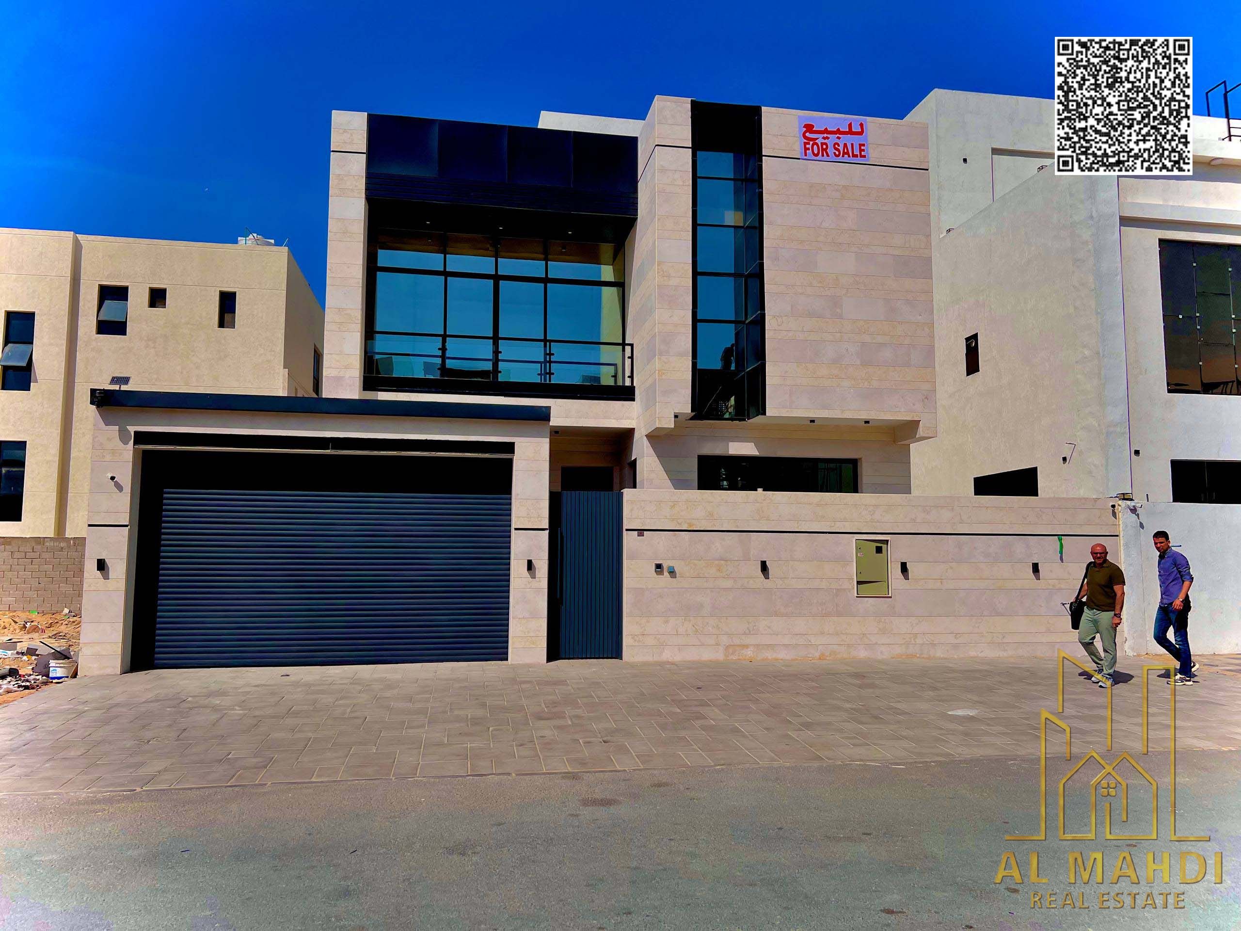 Luxury 5 Bedroom Villa with Roof in Al Yasmeen Ajman Including Registration Fees Freehold and Close to All Services
