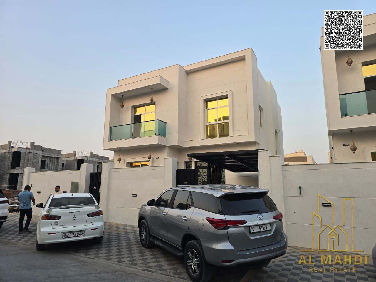 For Rent 4 Bedroom Villa with Living Hall Majlis Maid Room and Roof Near Al Rahmaniya Ajman Prime Location