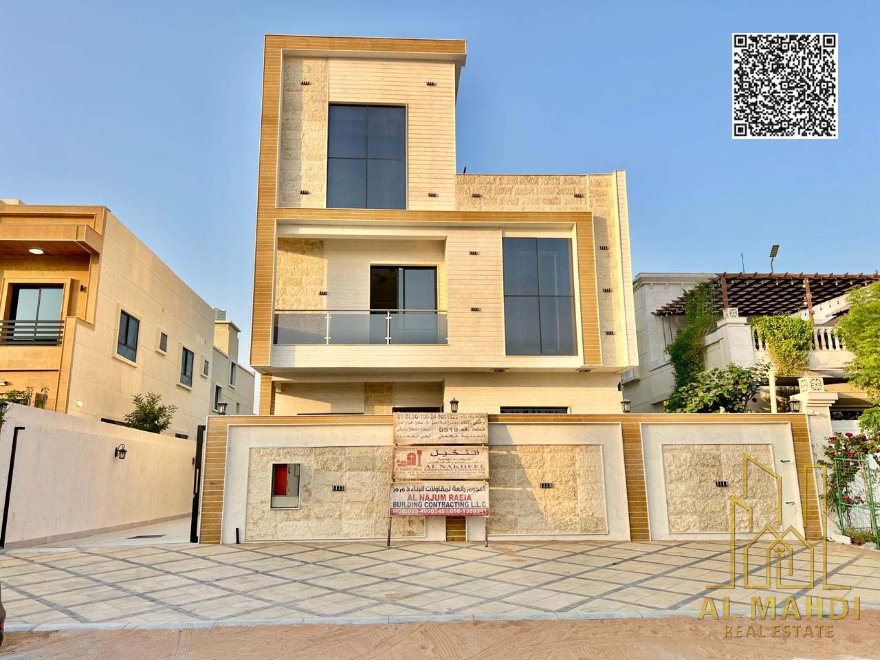 Luxury 6-Bedroom Villa with Roof & Pool in Al Amrah, Ajman | Elegant Finishes, Spacious & Registration Fees Included