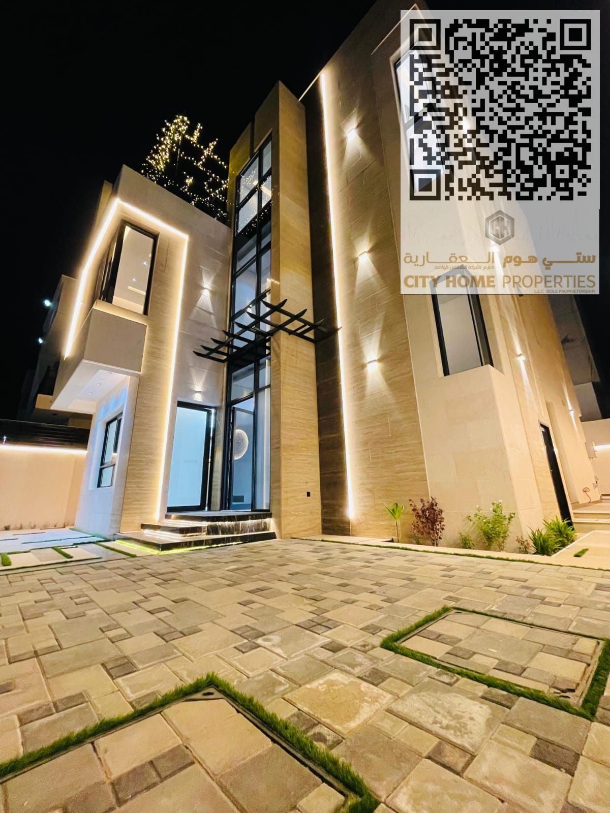 Brand New Luxury Corner Villa with Private Pool & Internal Elevator for Rent in Al Helio 2