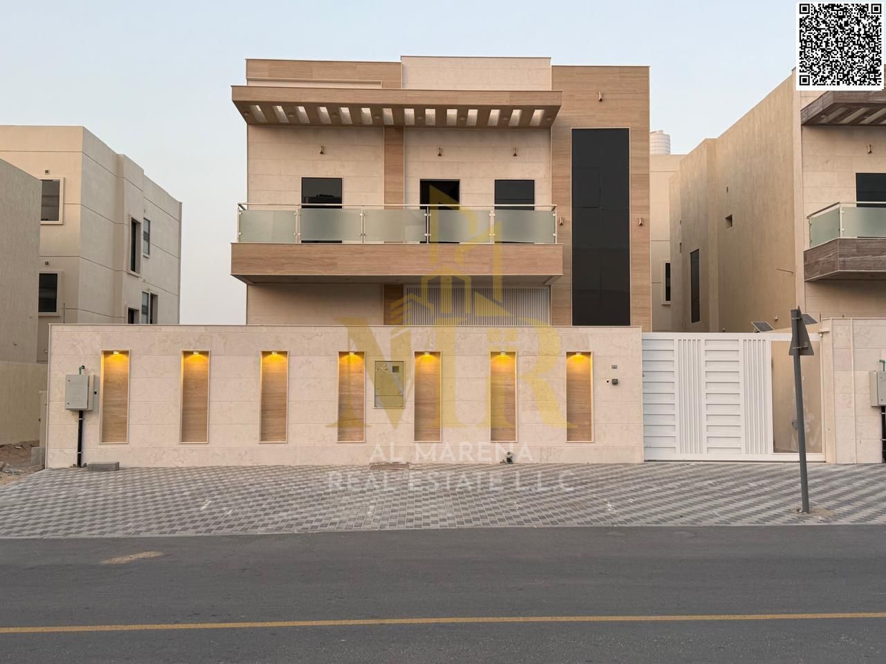 Villa for Sale in Al Helio 2 – Practical Design with Large Indoor Yard 3 Master Bedrooms + Maid’s Room | Majlis & Family Living Room | Indoor Ya