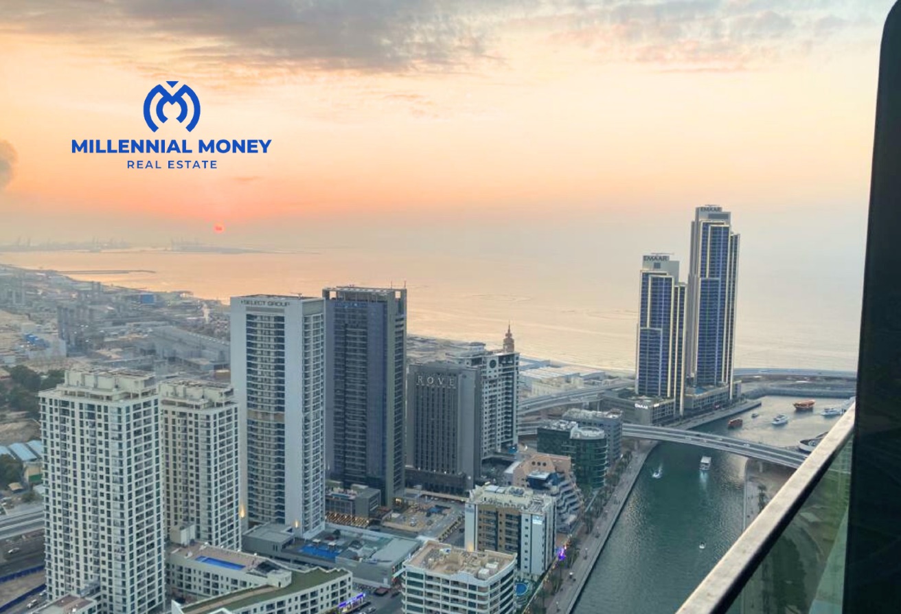 Spacious High Floor 2bk |big layout| Dubai Marina