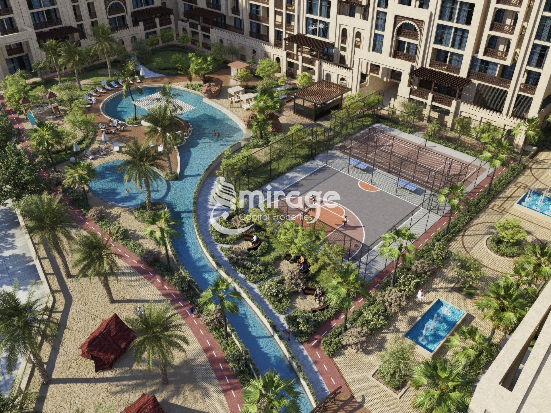 Luxury 3BR Upgraded to 4BR | Duplex | Bab Al Qasr