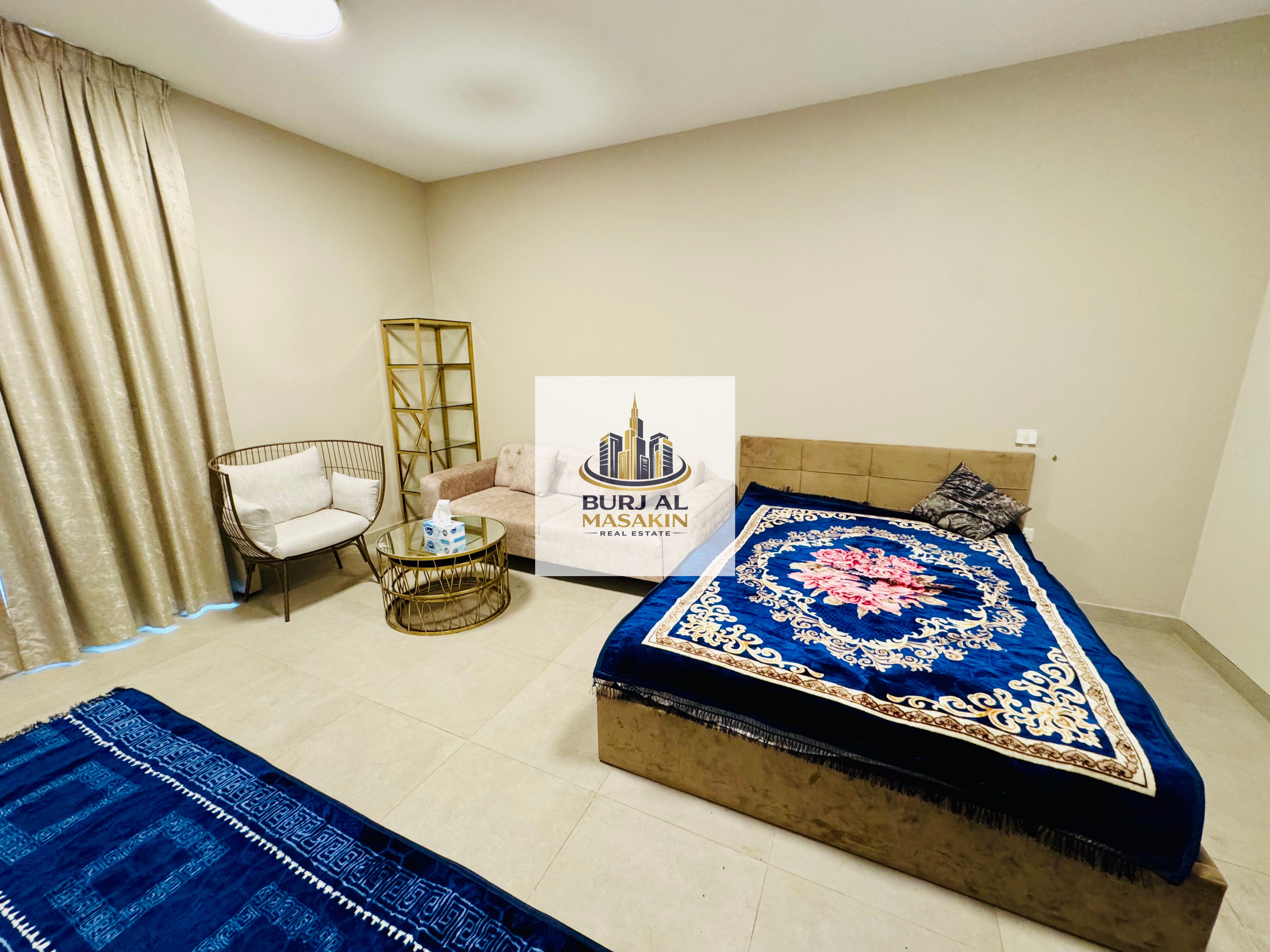 Fully Furnished Studio | Monthly 5,800 | All Bills Included | Areej – Al Jada