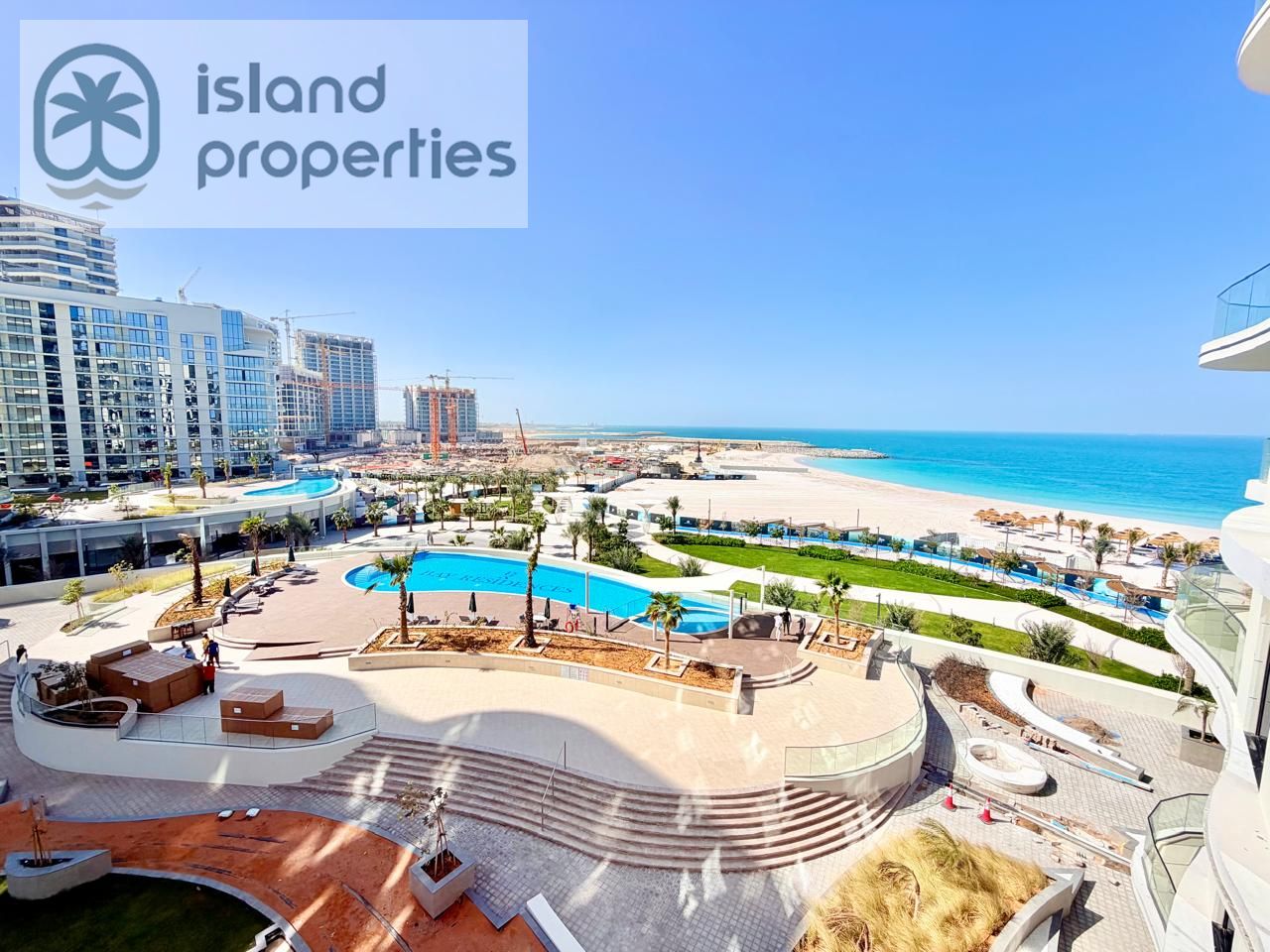 Brand New Bay Residence | Hyatt Island | Partial Sea & Pool View