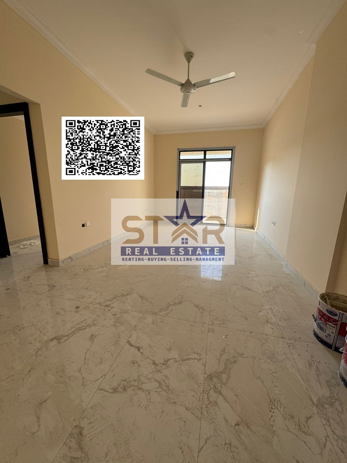 Two bedrooms and a living room in Al Jurf 3, first occupant, annual rent in Ajman