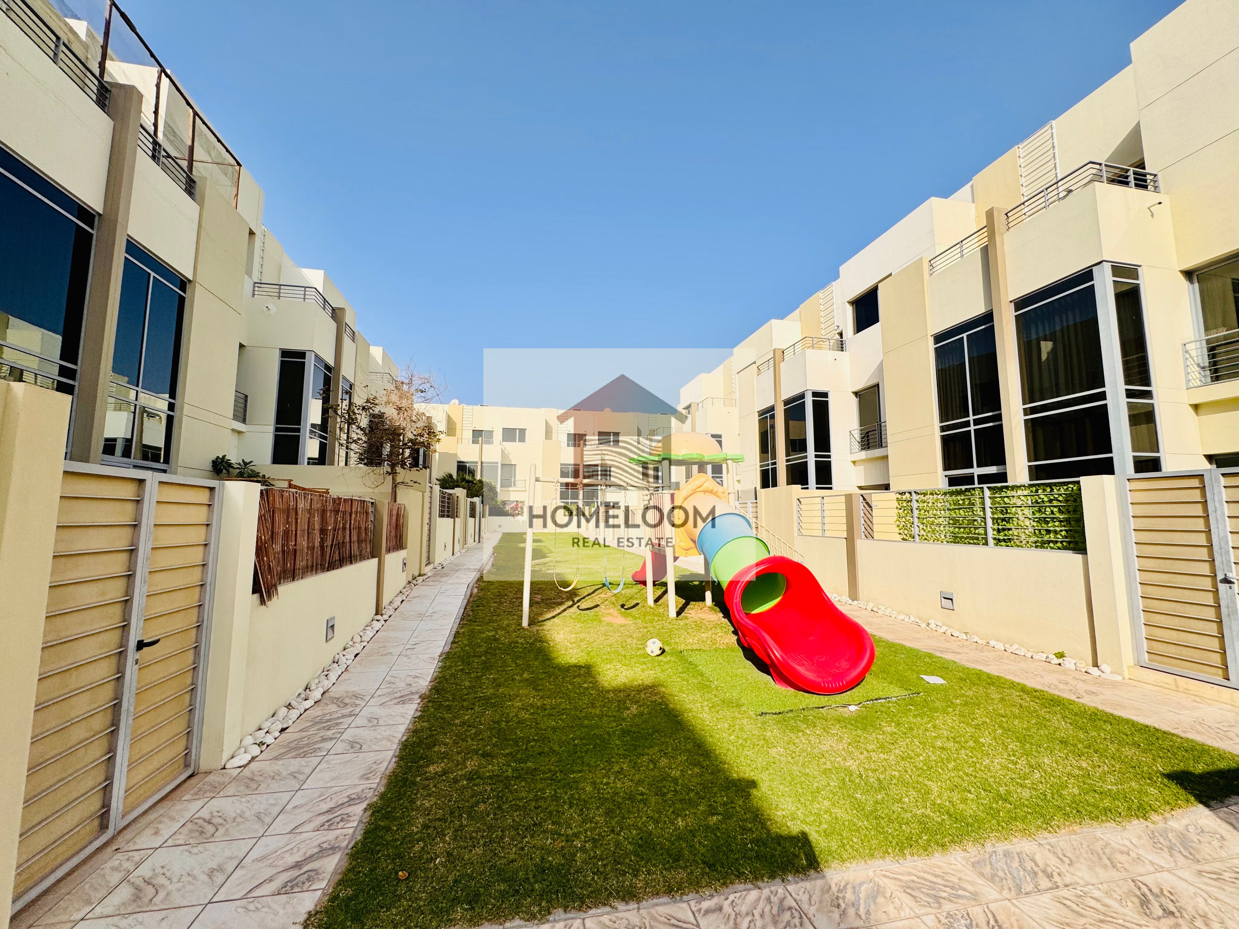 Stunning Community 4BHK villa | Shared pool | GYM | Kids play area