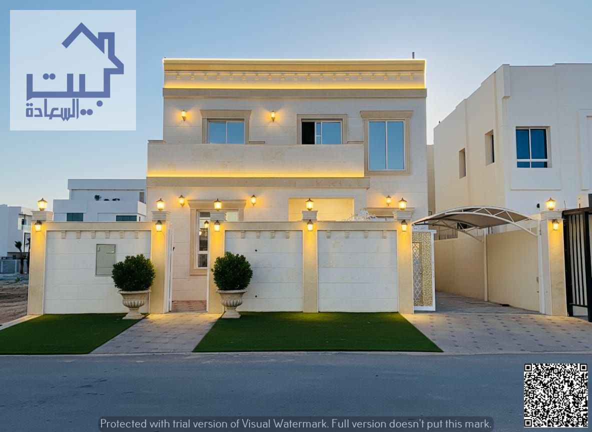 Villa for sale in Al Zahia _ Ajman (2 floors + roof) prime location near services & Sheikh Mohammed bin Zayed Road