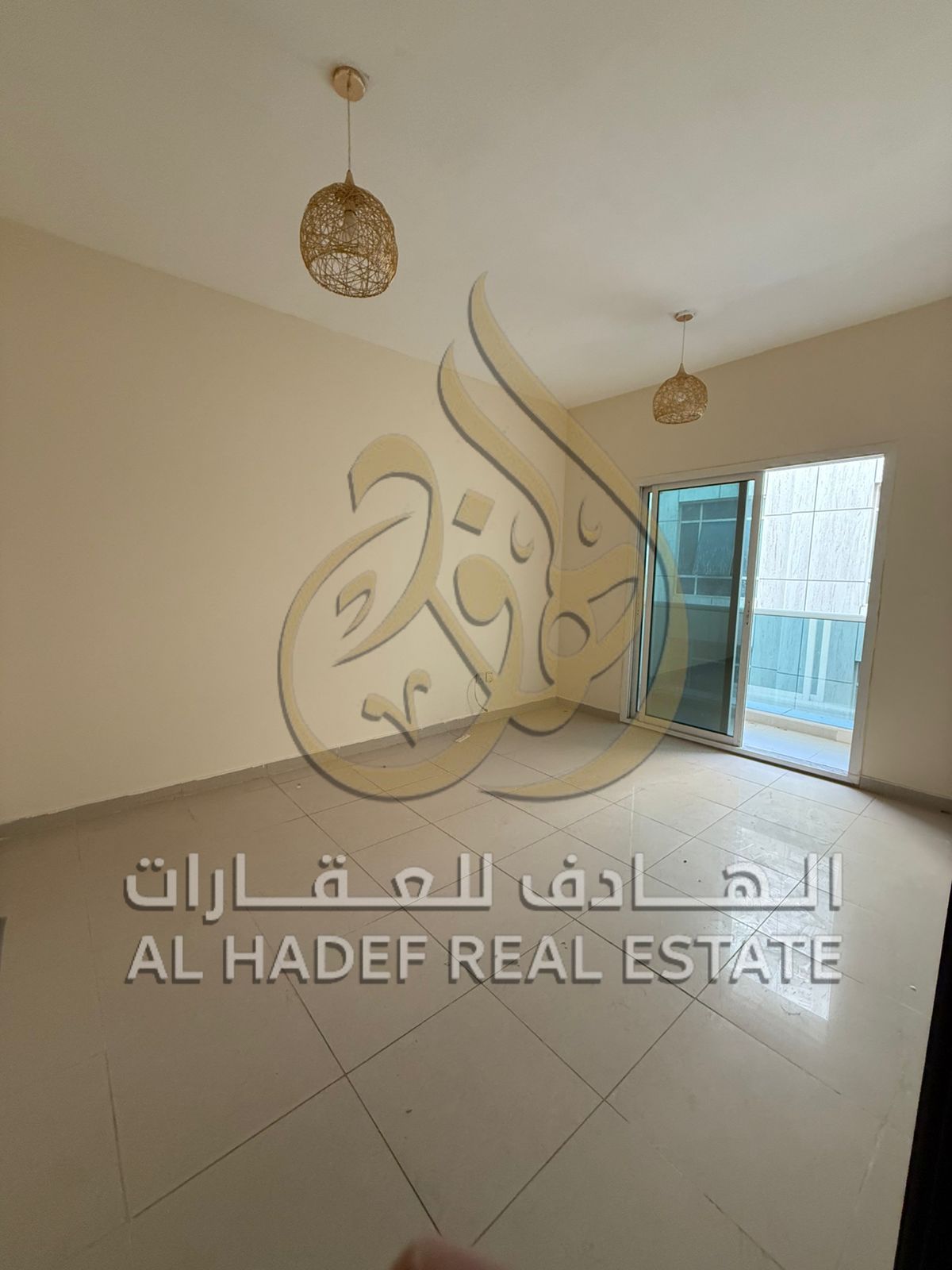 Two-bedroom apartment for rent in Al Taawun Tower 1 – First row on the Corniche A fantastic opportunity to live in a prime location, first row on
