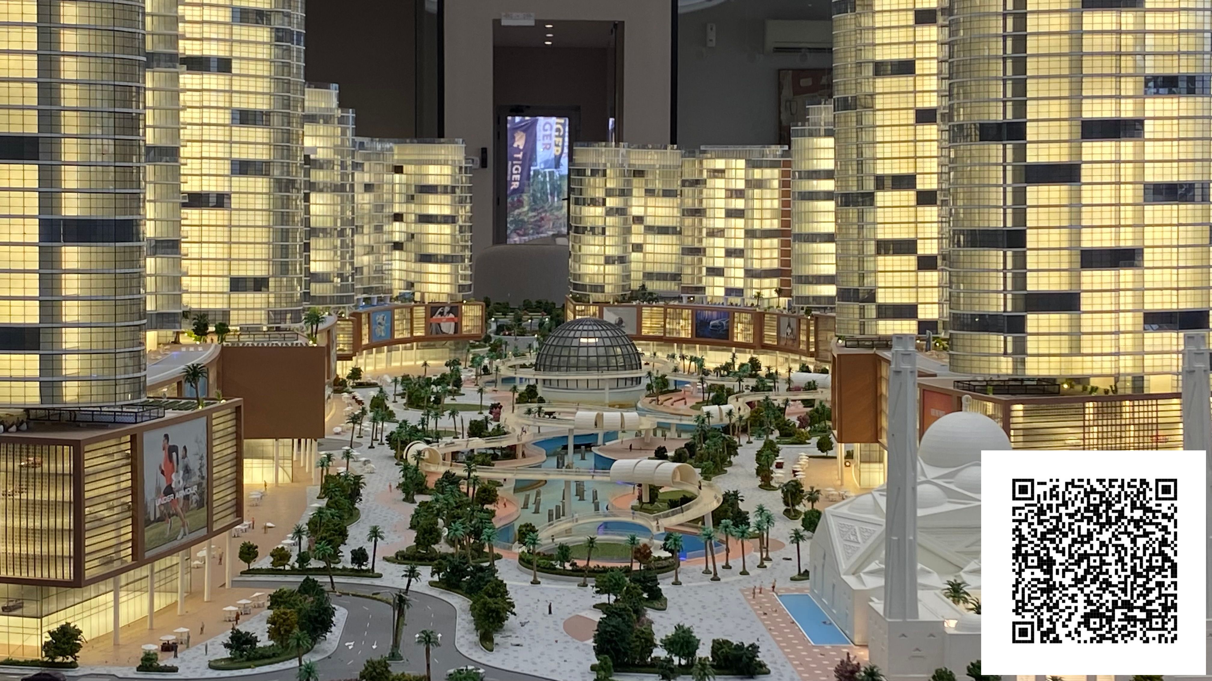 Discount 30% For sale fully furnished apartments under construction Ajman Al-Aliyah Downtown Tiger