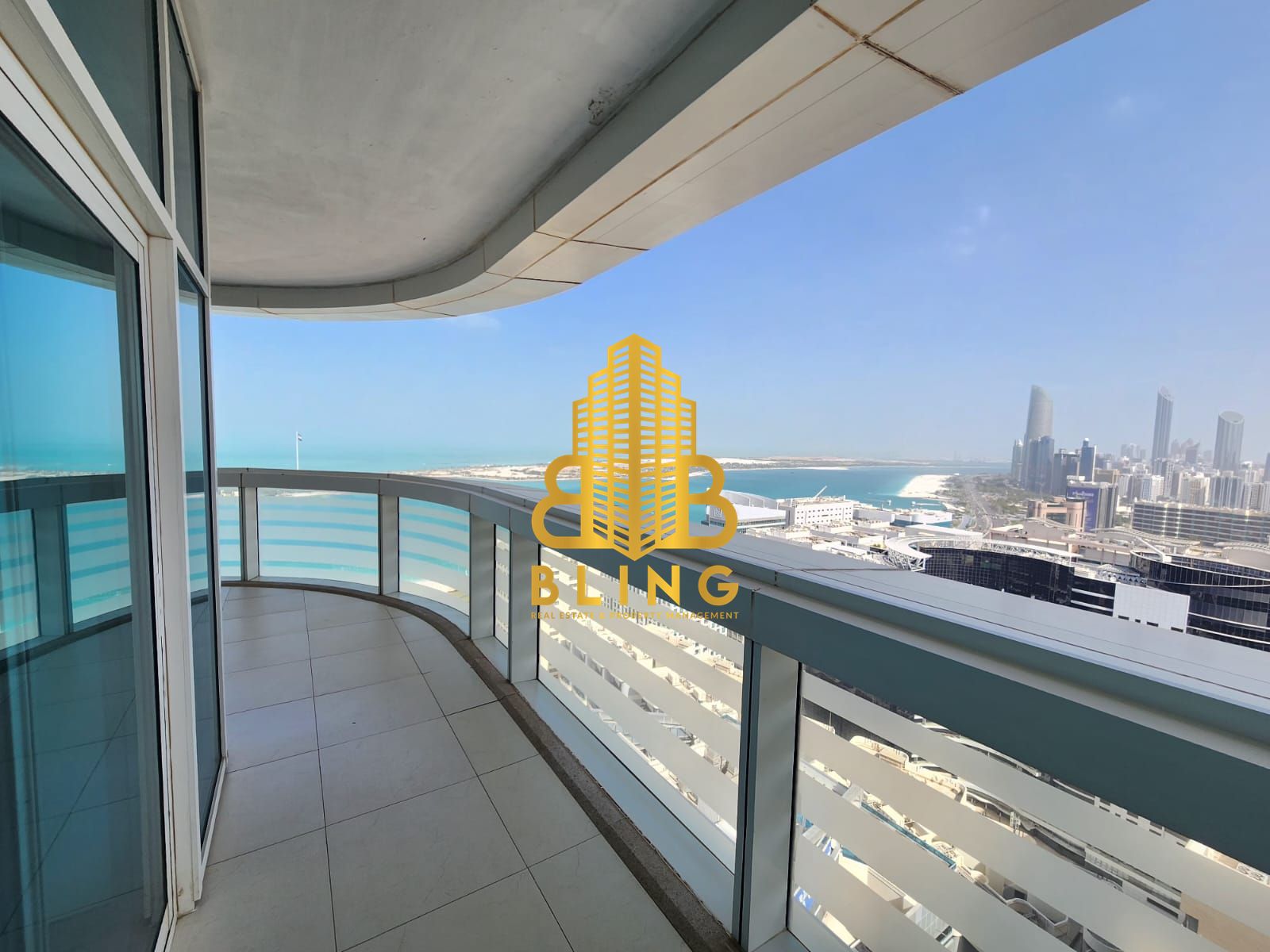 Glamorous 3BHK + Maid Room, Sea View, And Large Balcony. | Prime Location, Khalidiya.
