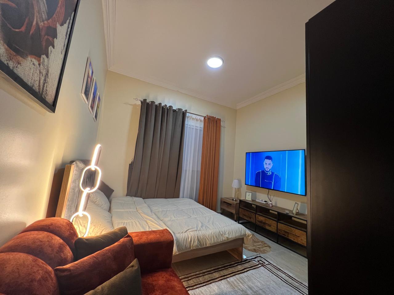 Second studio apartment for rent in Al-Jarf 2, opposite Al-Aqsa School with a balcony Price: 3500 (includes all bills and internet) Security